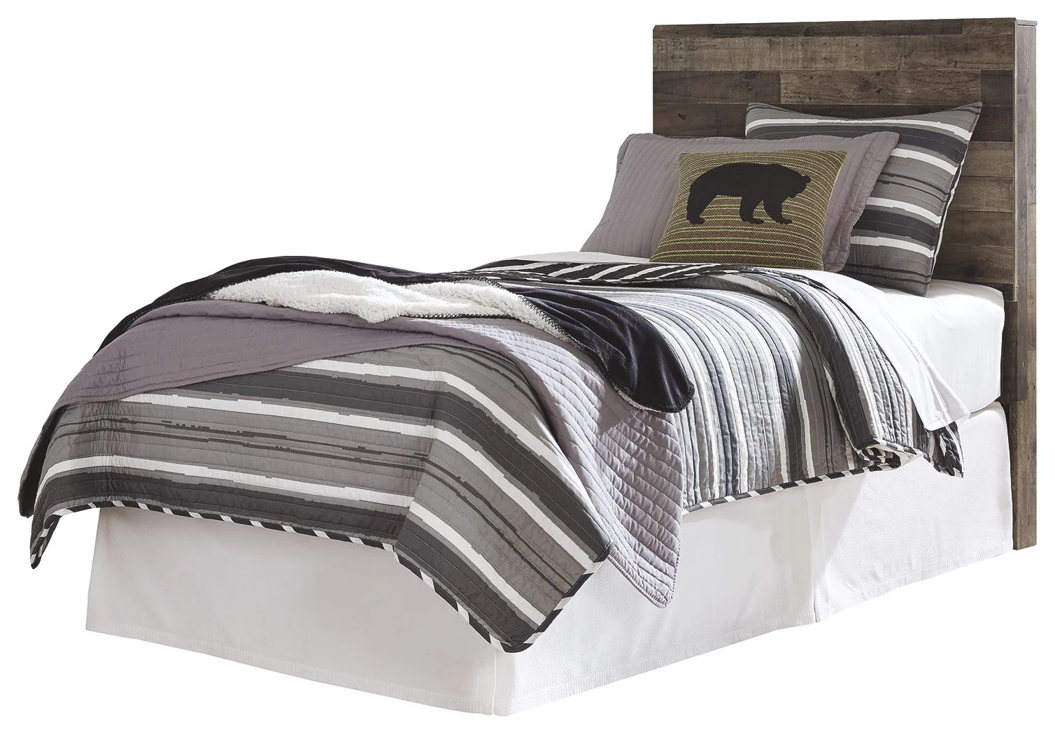1018-derekson-headboard-with-bed-frame-1.webp Derekson - Headboard With Bed Frame