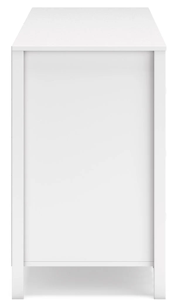 111-hallityn-six-drawer-dresser-white-12.webp Hallityn - Six Drawer Dresser - White