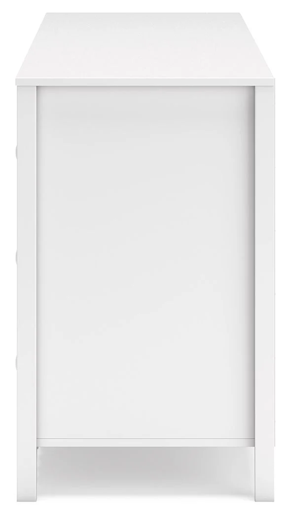 111-hallityn-six-drawer-dresser-white-6.webp Hallityn - Six Drawer Dresser - White