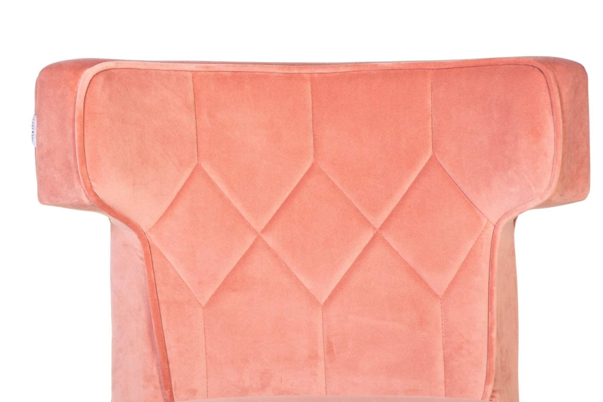 1157-blush-pink-velvet-glam-swivel-office-chair-with-gold-base-casters-3.webp Blush Pink Velvet Glam Swivel Office Chair with Gold Base & Casters