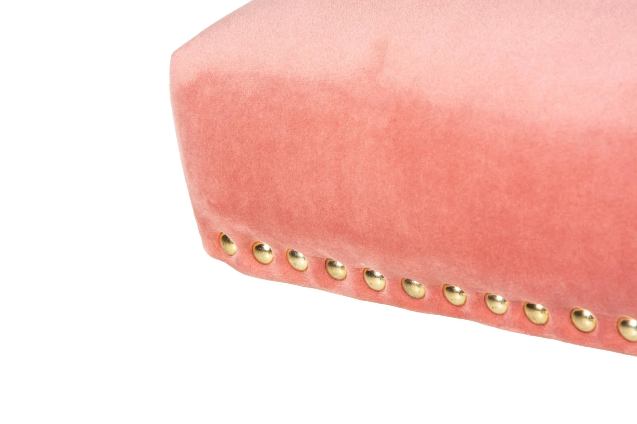 1157-blush-pink-velvet-glam-swivel-office-chair-with-gold-base-casters-4.webp Blush Pink Velvet Glam Swivel Office Chair with Gold Base & Casters