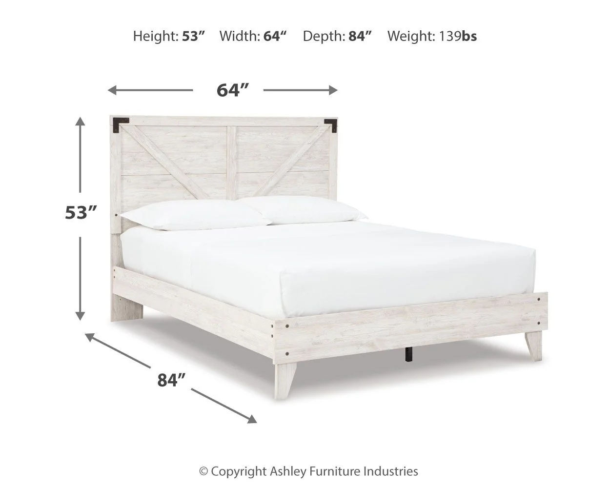 Shawburn - Panel Bed