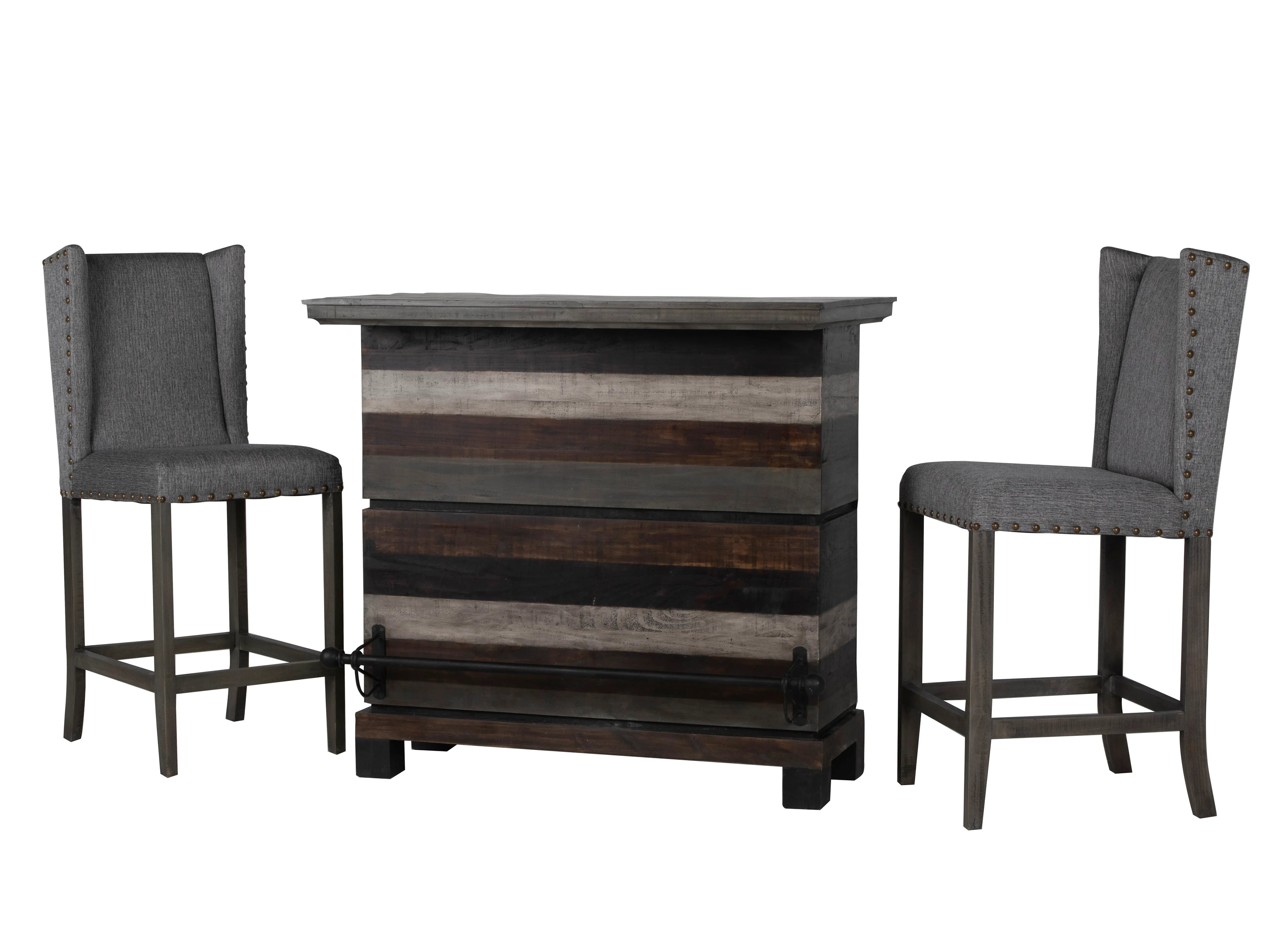 WESTMINISTER 3 PIECE BAR SET / SERVER
