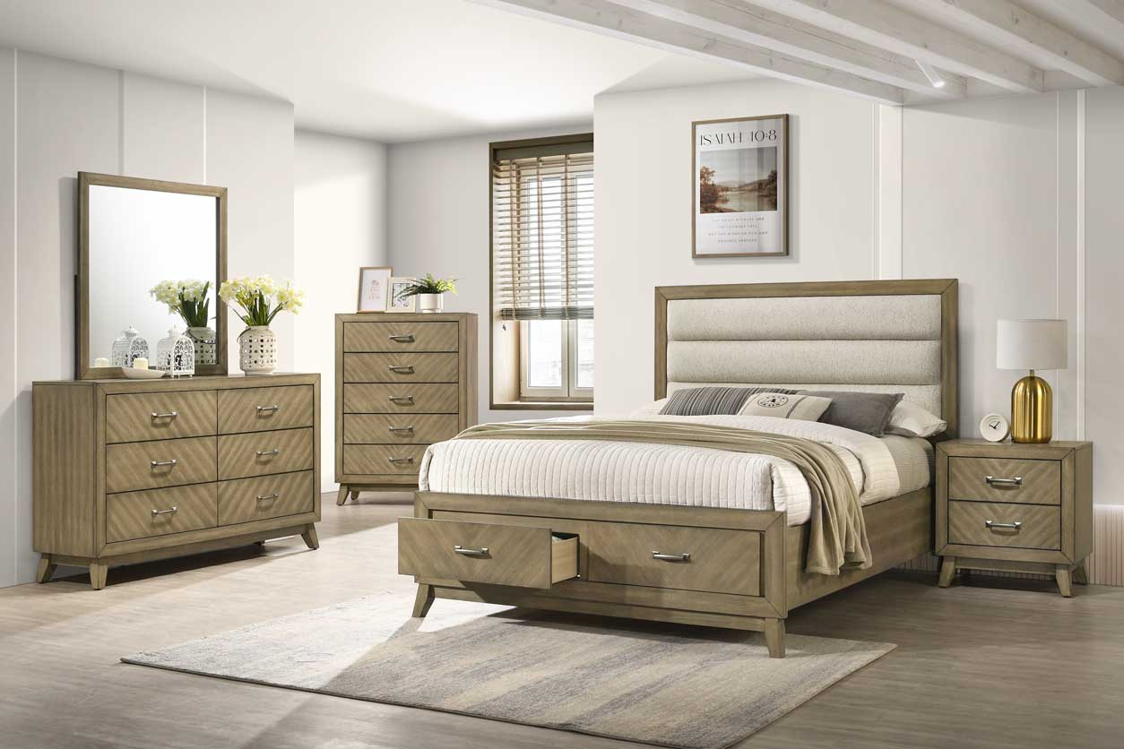 1196-transitional-2-drawer-nightstand-in-antique-gray-1.jpg Transitional 2-Drawer Nightstand in Antique Gray