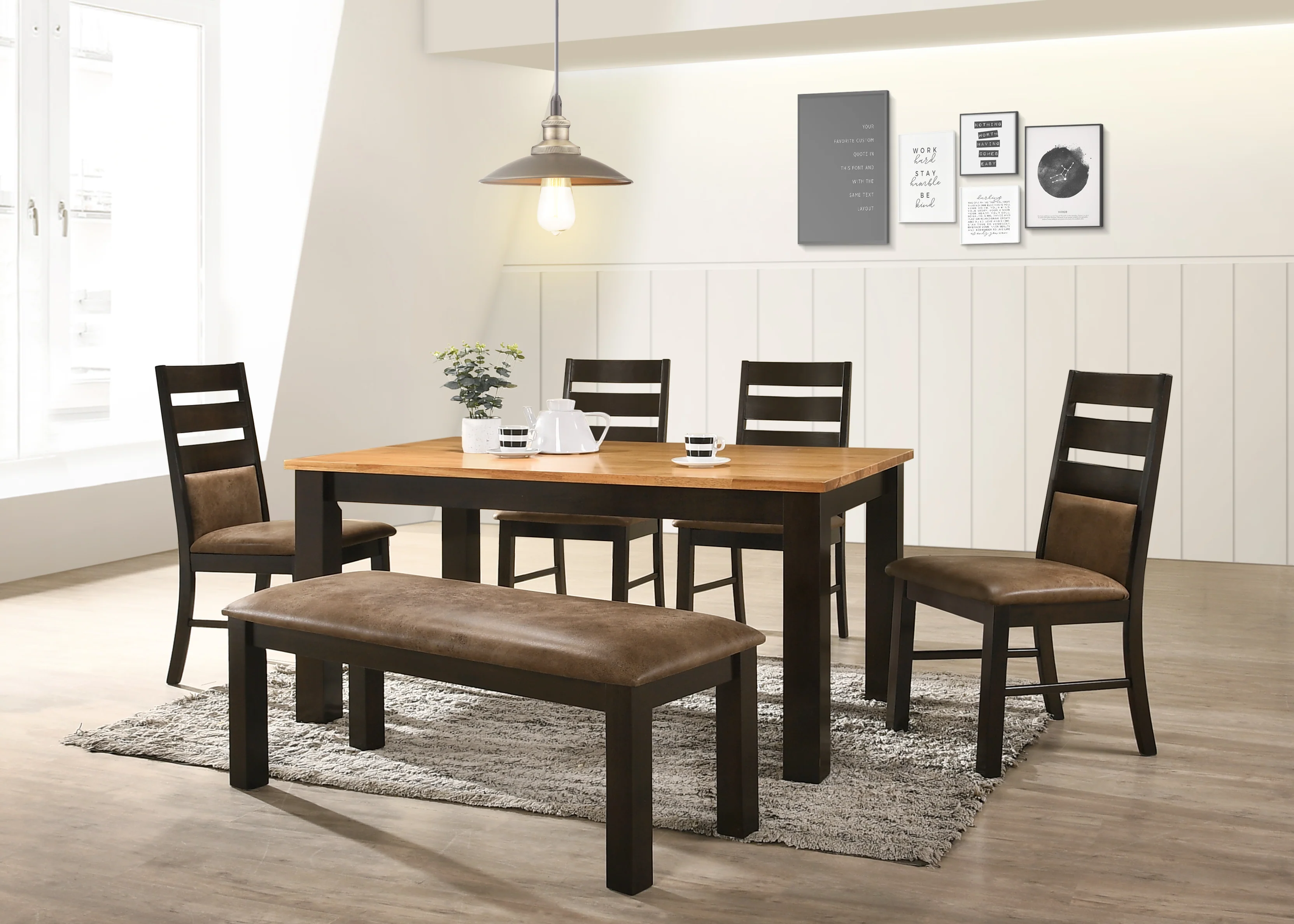 123-6-piece-beech-cappuccino-dining-set-with-bench-table-4-chairs-bench-2.webp 6-Piece Beech & Cappuccino Dining Set with Bench (Table + 4 Chairs + Bench)