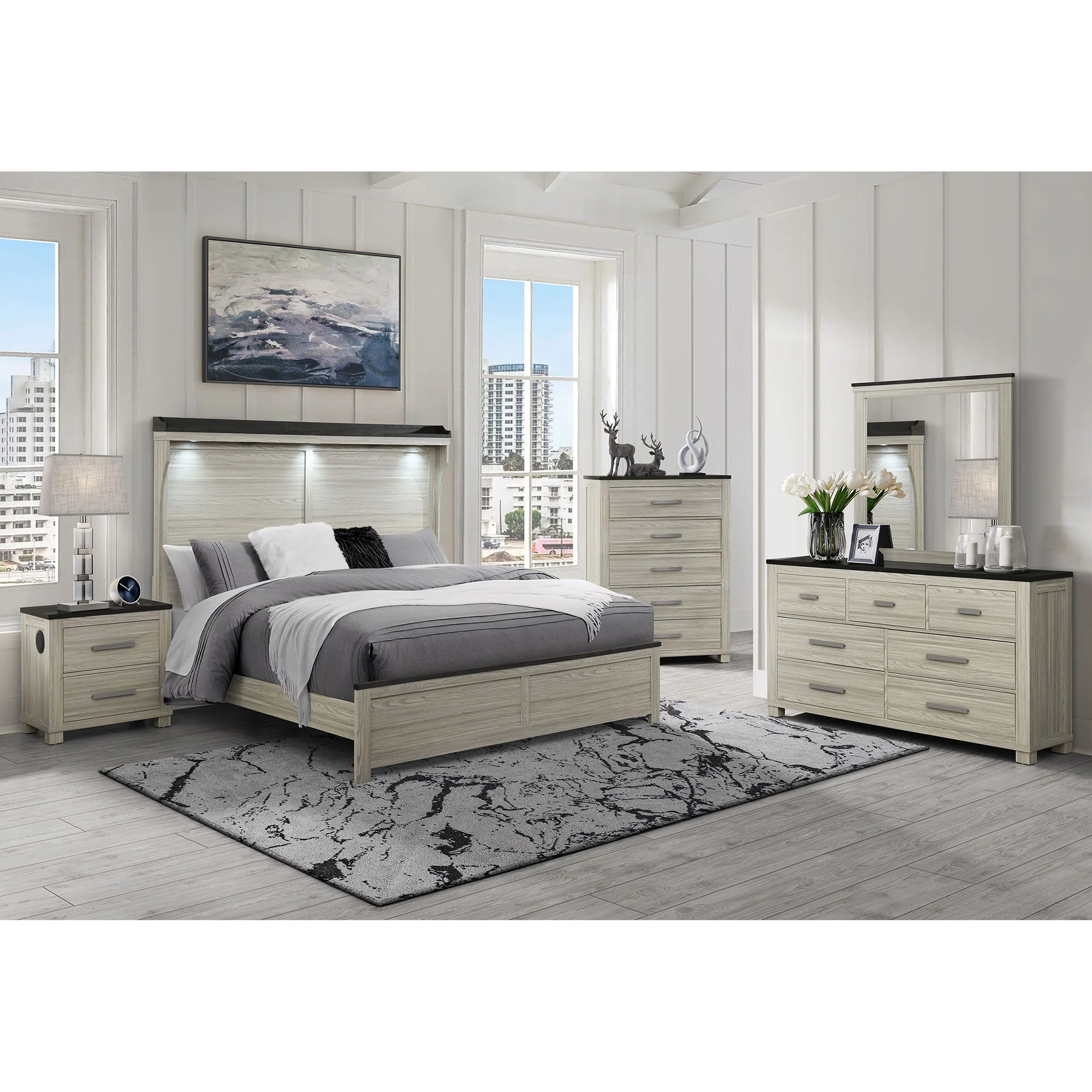 1249-augusta-bed-with-lit-headboard-9.webp Augusta - Bed With Lit Headboard