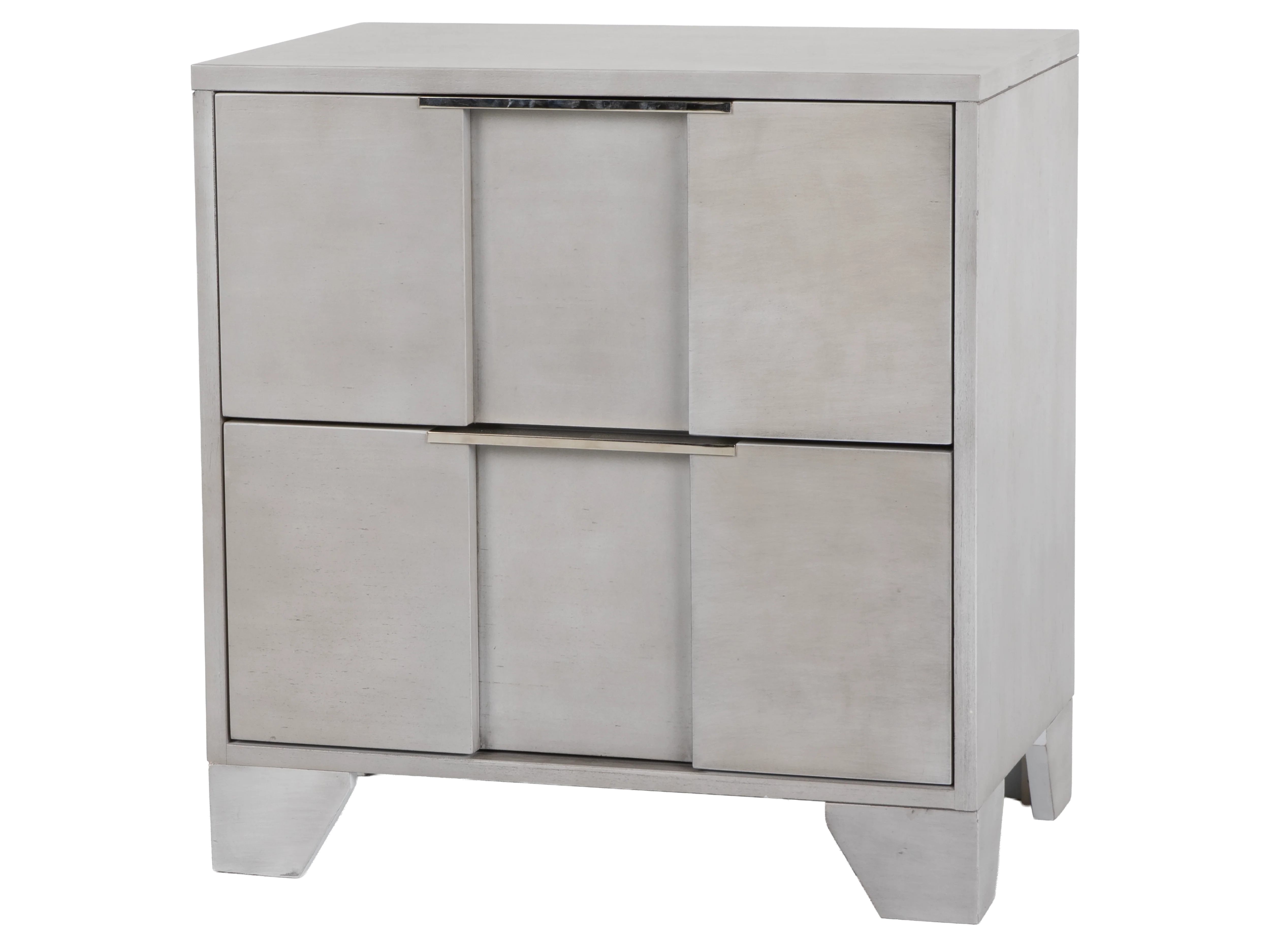 1264-modern-light-gray-nightstand-with-nickel-hardware-1.webp Modern Light Gray Nightstand with Nickel Hardware