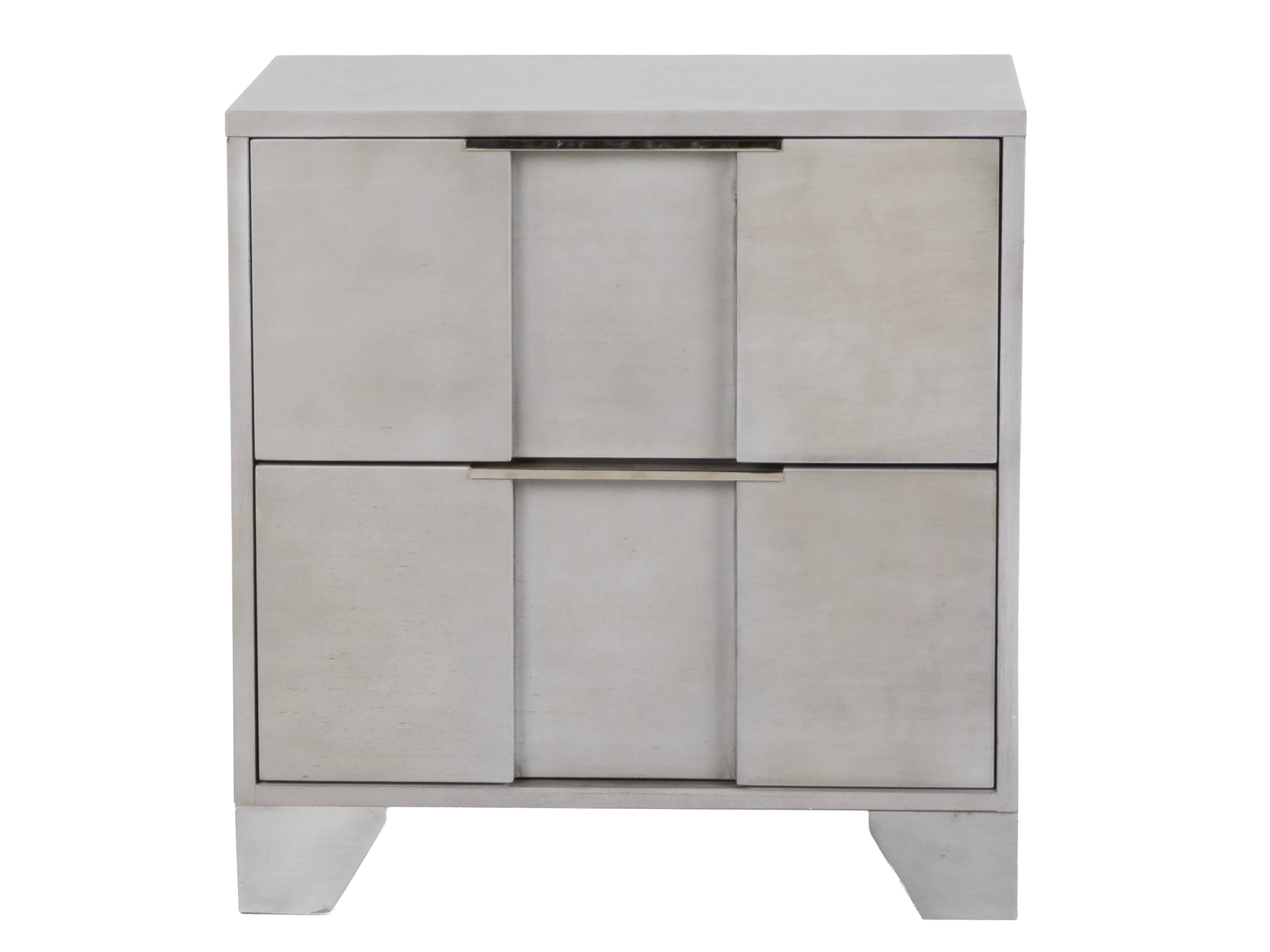 1264-modern-light-gray-nightstand-with-nickel-hardware-3.webp Modern Light Gray Nightstand with Nickel Hardware