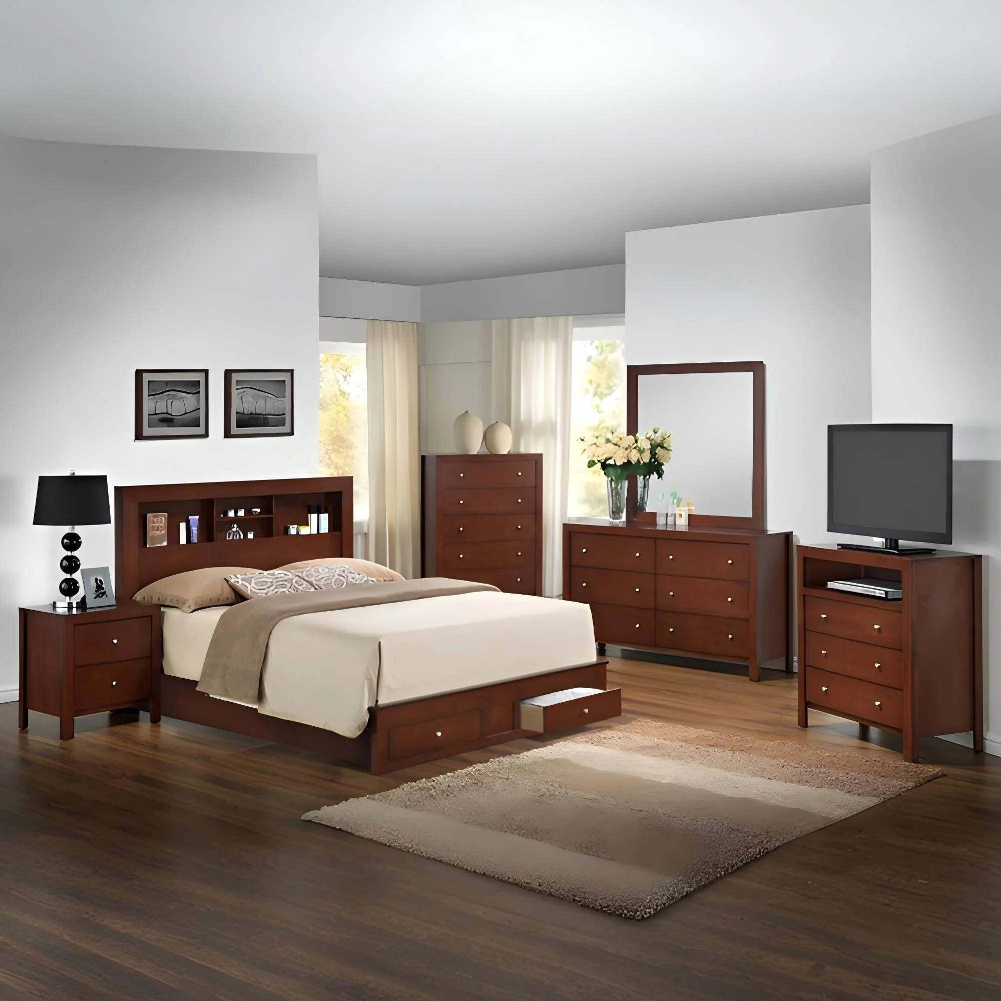 Stylish Storage Bed For Modern Spaces