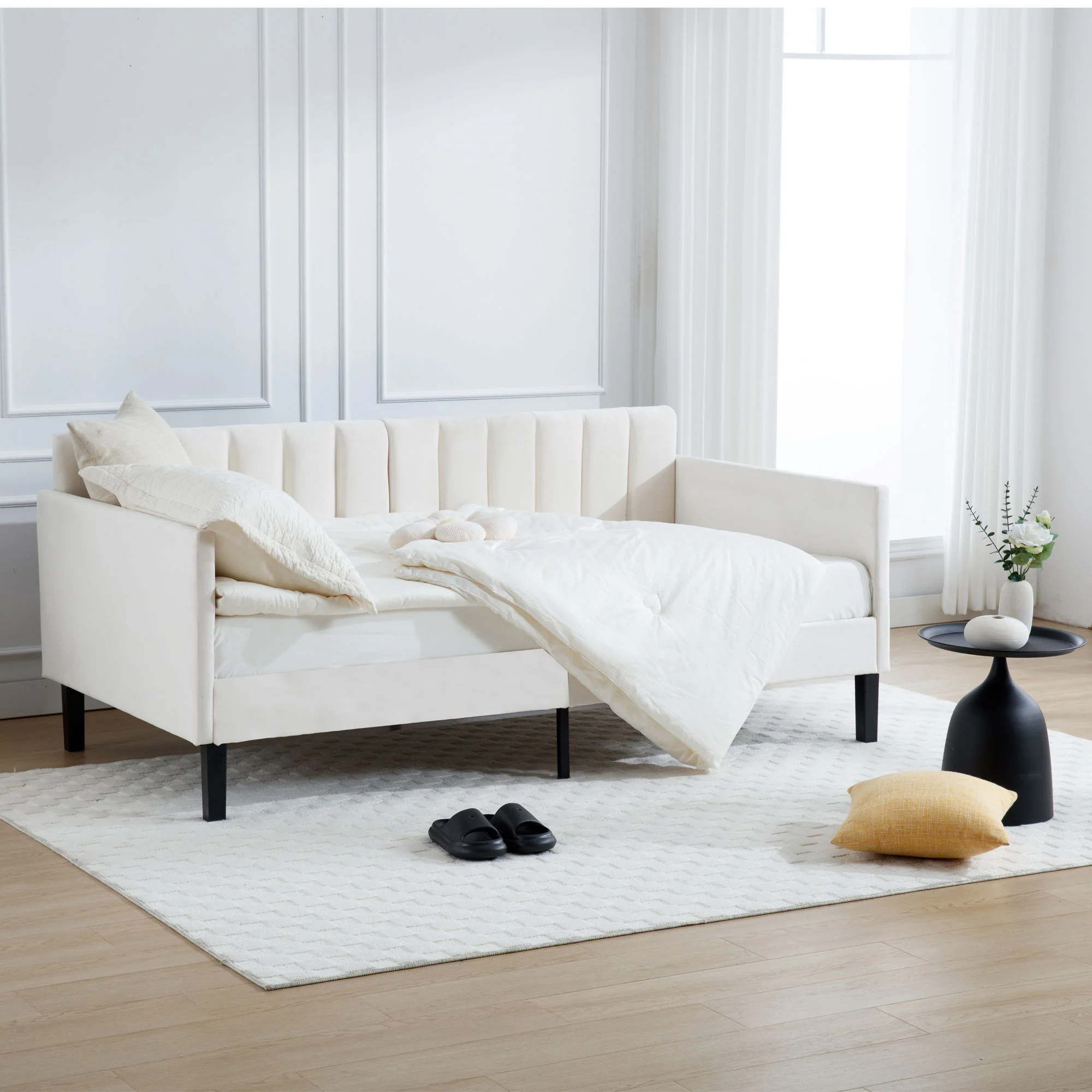 1311-elena-boucle-upholstered-daybed-ribbed-tufted-backrest-23.webp Elena - Boucle Upholstered Daybed, Ribbed Tufted Backrest