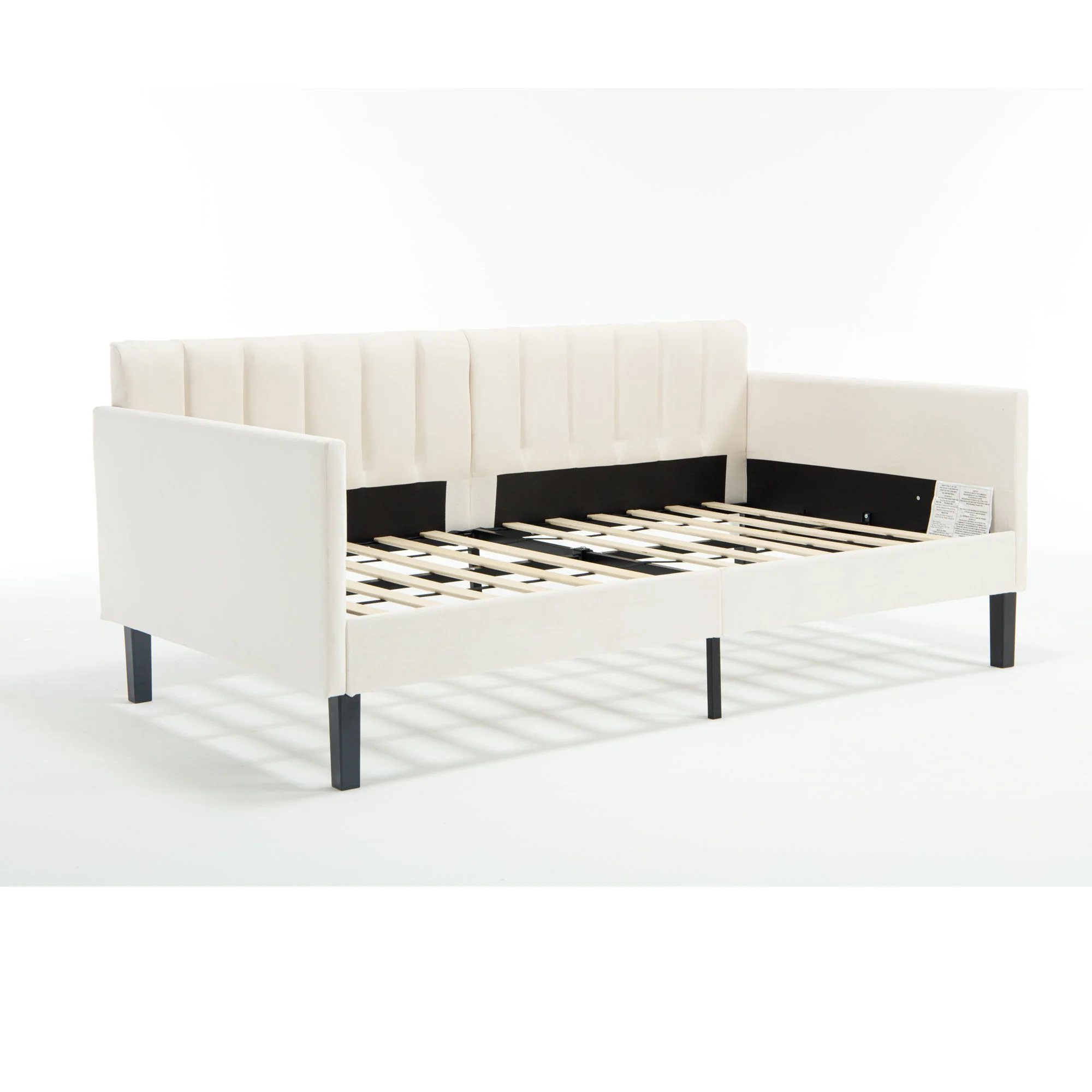 1311-elena-boucle-upholstered-daybed-ribbed-tufted-backrest-3.webp Elena - Boucle Upholstered Daybed, Ribbed Tufted Backrest