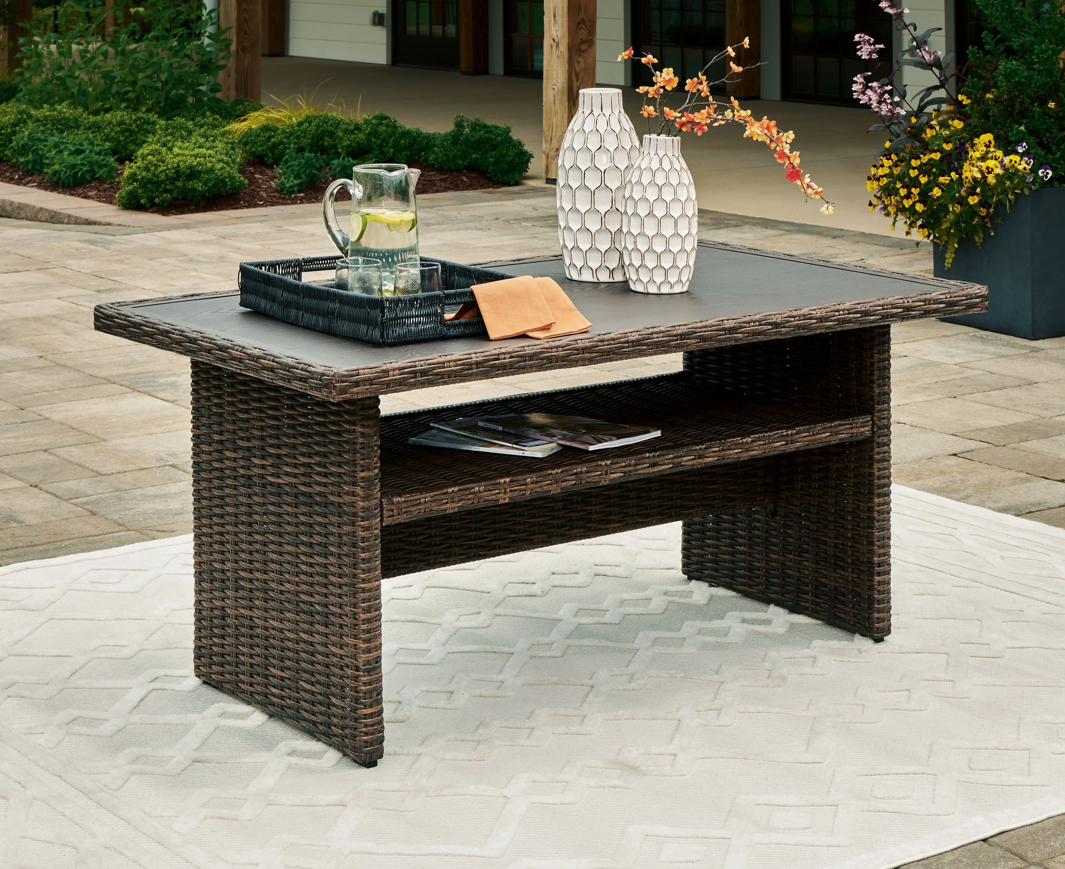 1439-brook-ranch-rect-multi-use-table-brown-3.webp Brook Ranch - Rect Multi-use Table - Brown