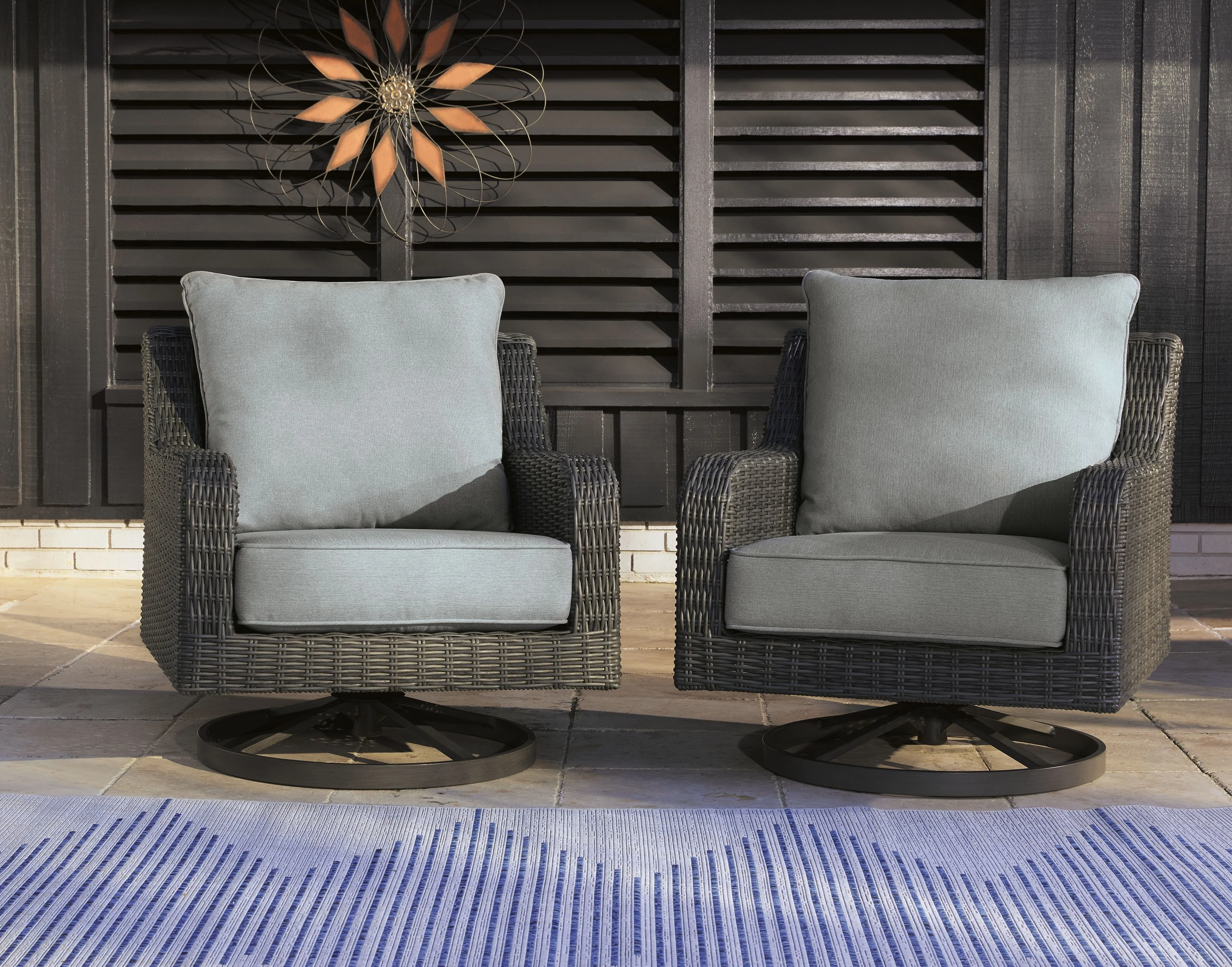 1441-elite-park-swivel-lounge-w-cushion-gray-7.webp Elite Park - Swivel Lounge w/ Cushion - Gray