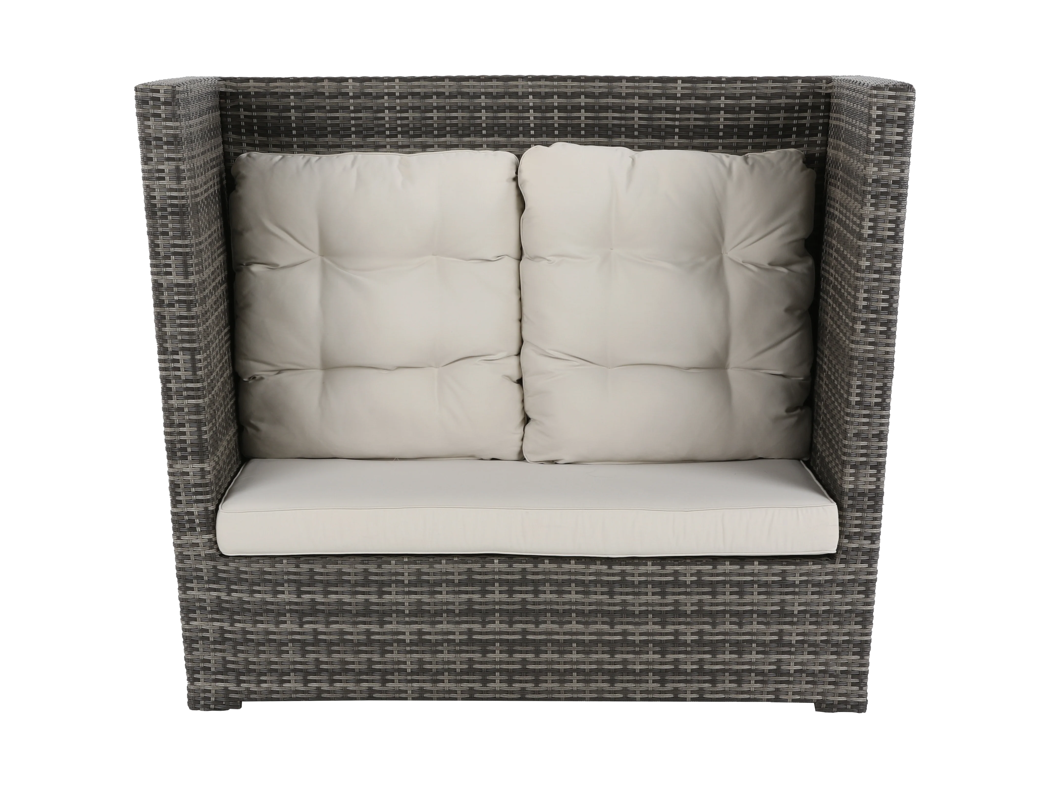 1453-gray-wicker-outdoor-lounge-chair-with-high-back-and-cream-cushions-3.webp Gray Wicker Outdoor Lounge Chair with High Back and Cream Cushions