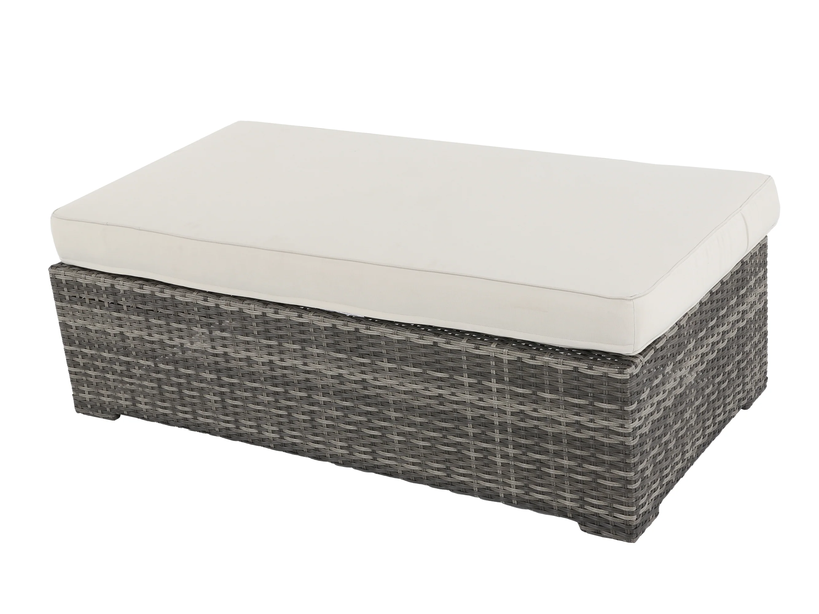 1453-gray-wicker-outdoor-lounge-chair-with-high-back-and-cream-cushions-6.webp Gray Wicker Outdoor Lounge Chair with High Back and Cream Cushions