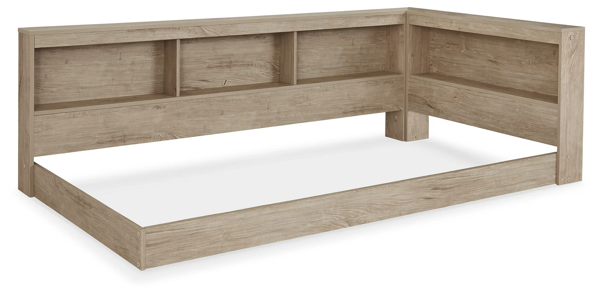 Oliah - Bookcase Storage Bed