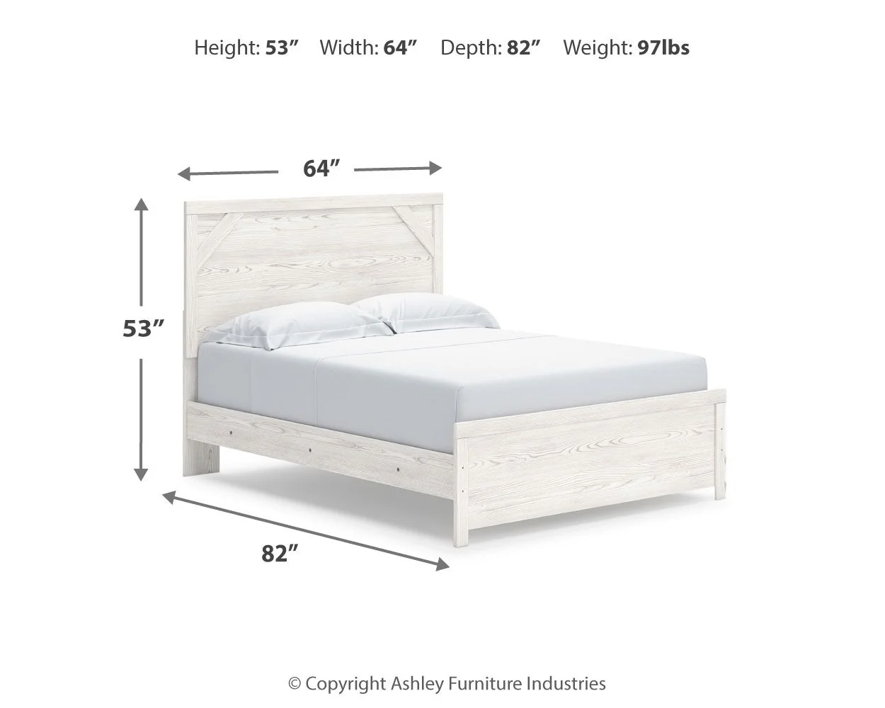 Gerridan - Panel Bed