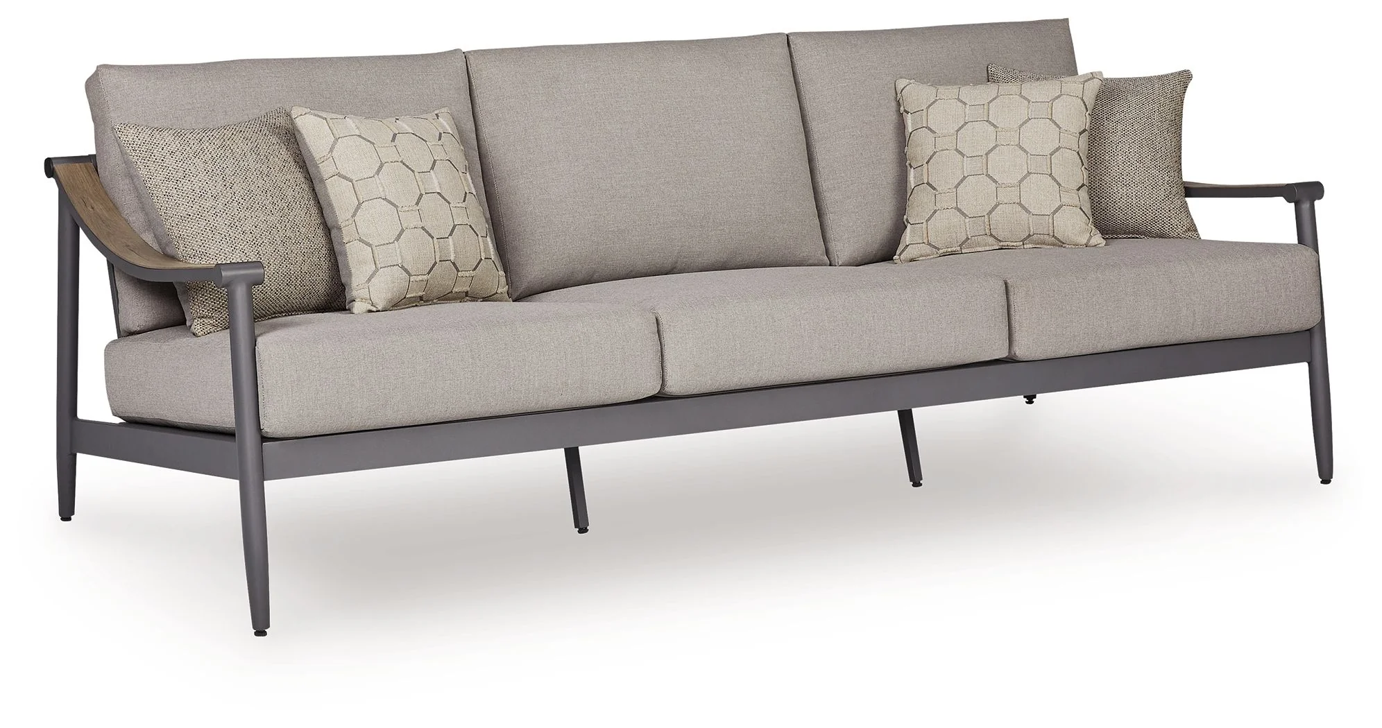 1614-ocean-beach-sofa-with-cushion-gray-1.webp Ocean Beach - Sofa With Cushion - Gray