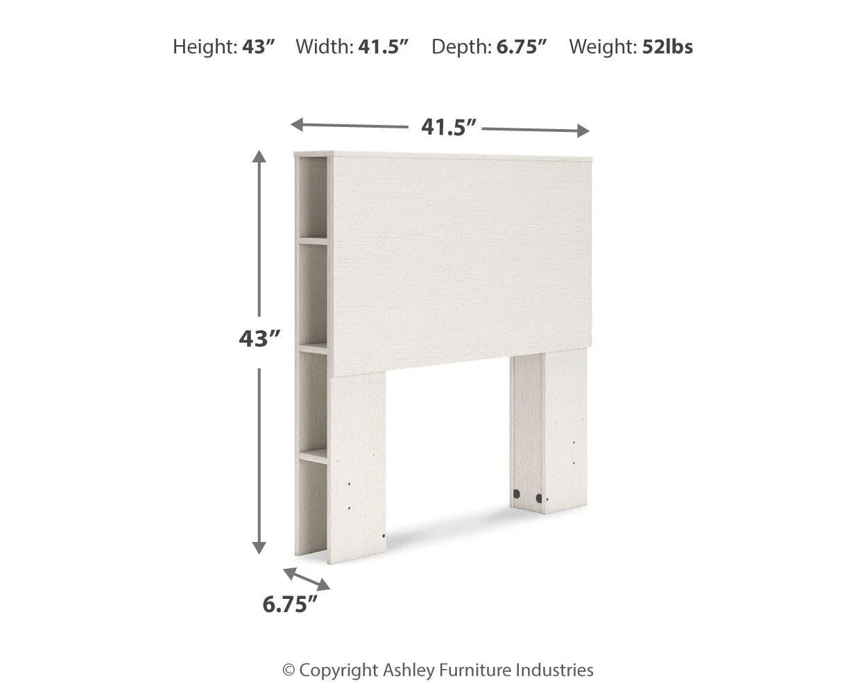 Aprilyn - Bookcase Headboard
