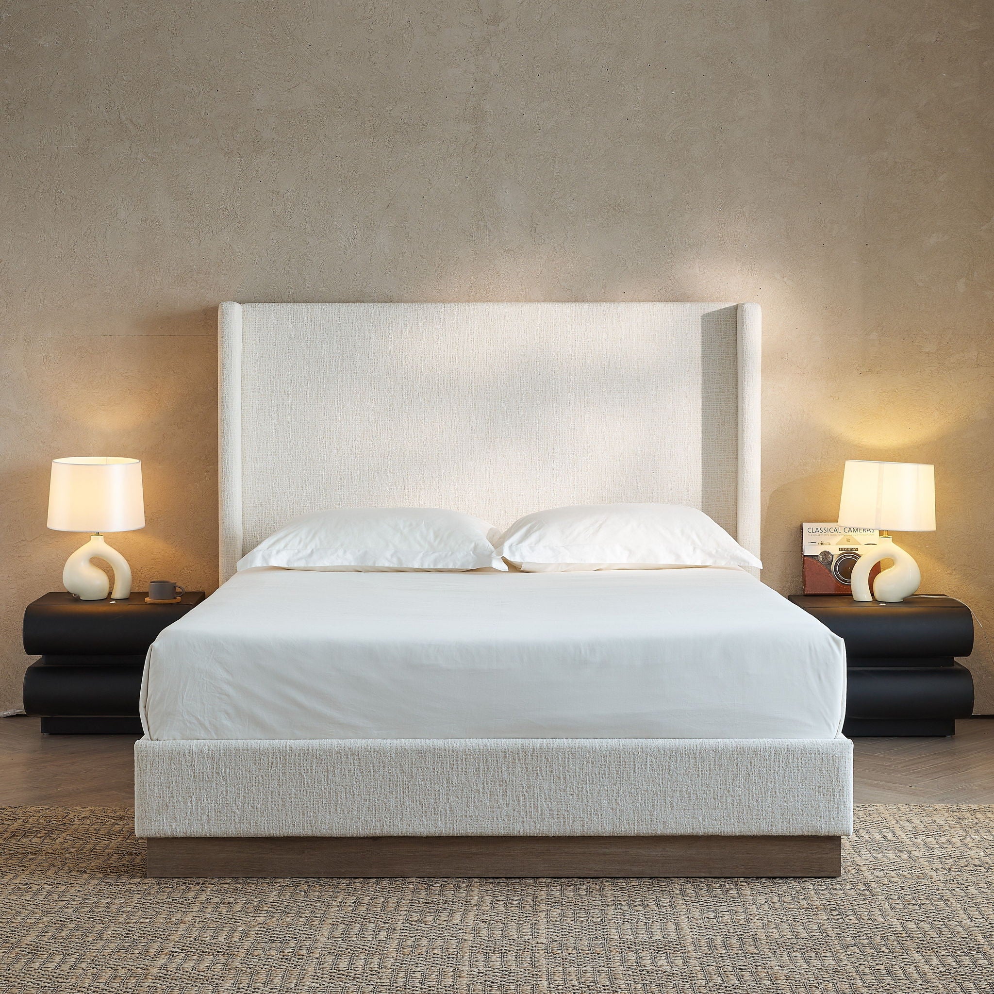 1664-hosford-minimalist-upholstered-wingback-bed-with-wood-base-platform-18.jpg Hosford - Minimalist Upholstered Wingback Bed With Wood Base Platform