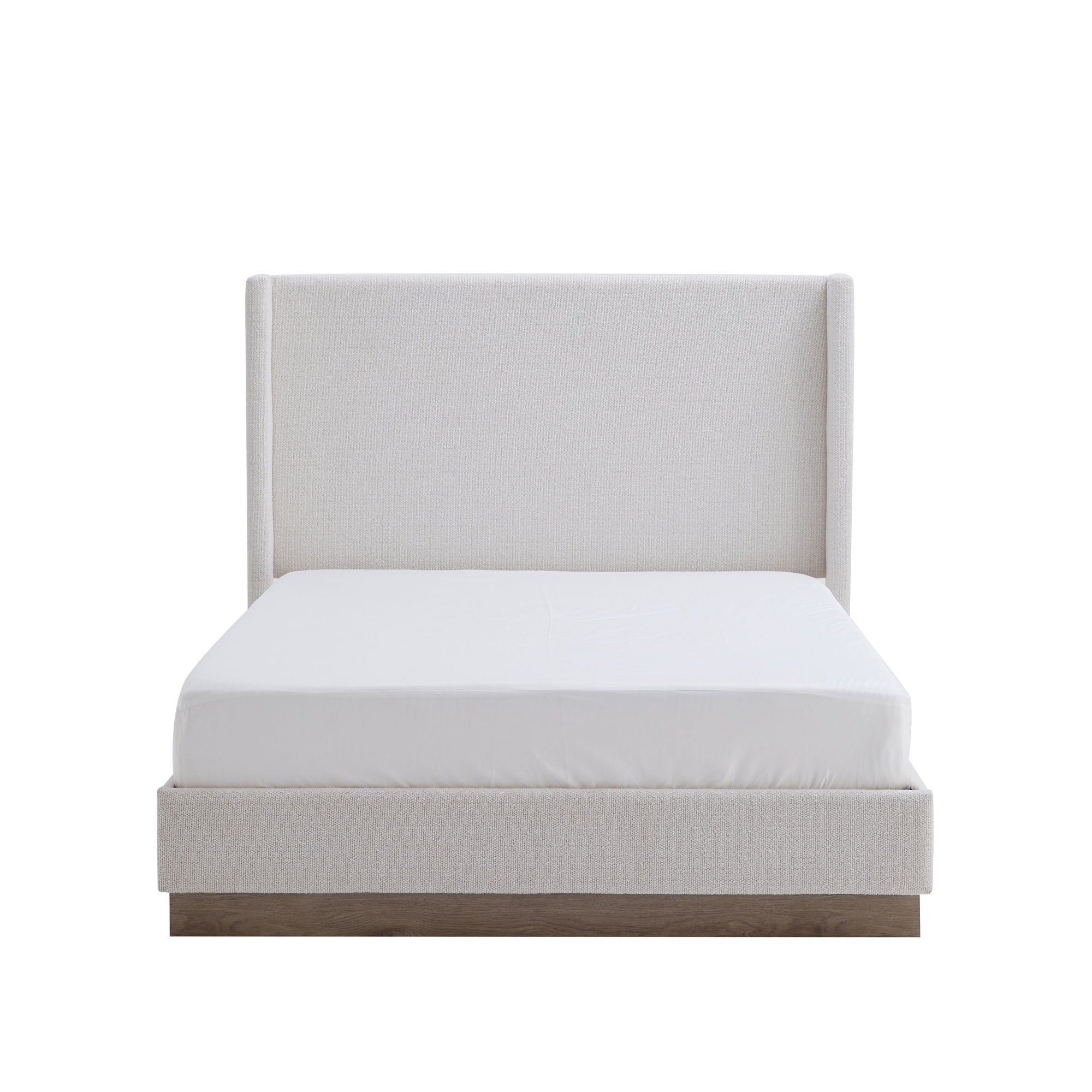 1664-hosford-minimalist-upholstered-wingback-bed-with-wood-base-platform-3.jpg Hosford - Minimalist Upholstered Wingback Bed With Wood Base Platform