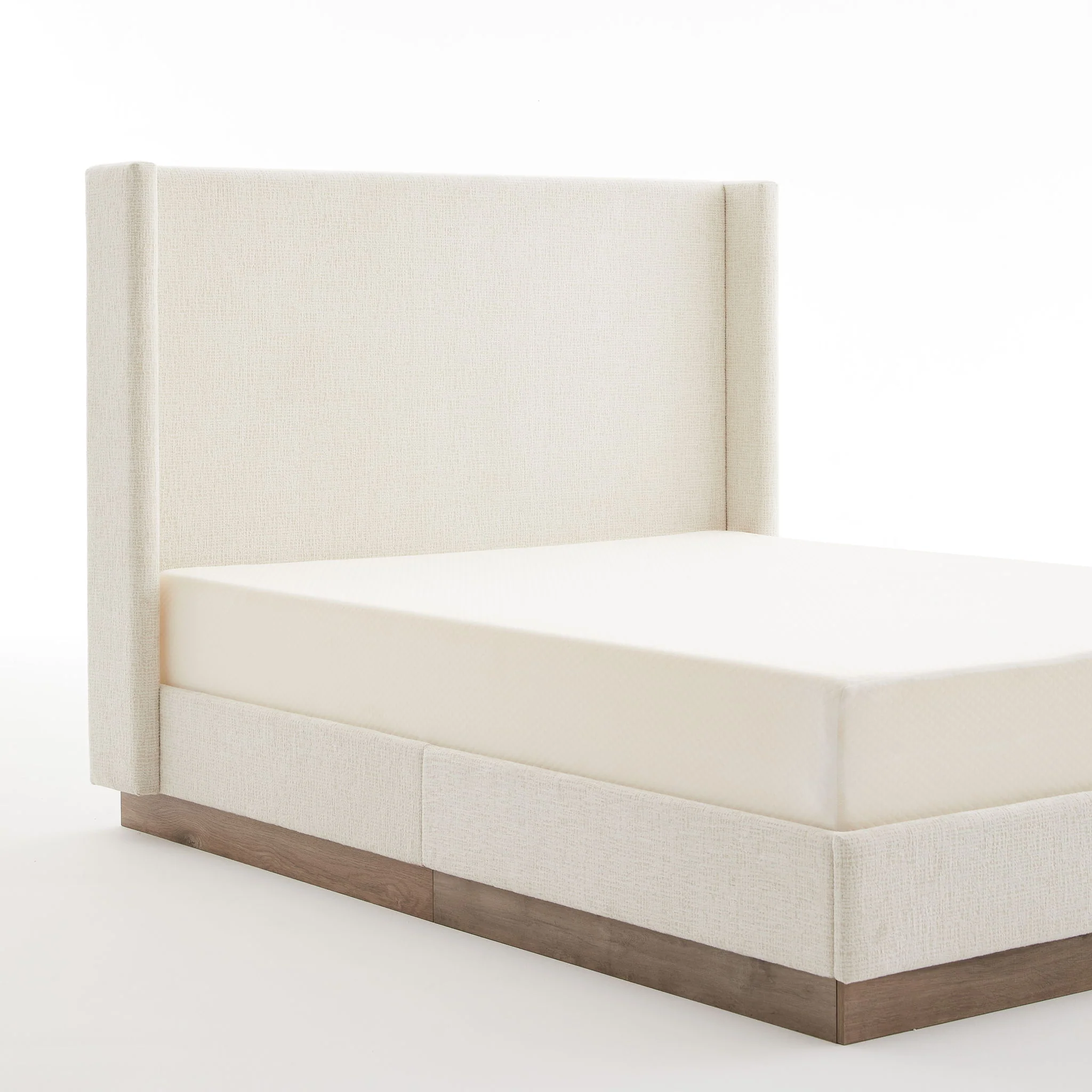 1664-hosford-minimalist-upholstered-wingback-bed-with-wood-base-platform-7.webp Hosford - Minimalist Upholstered Wingback Bed With Wood Base Platform
