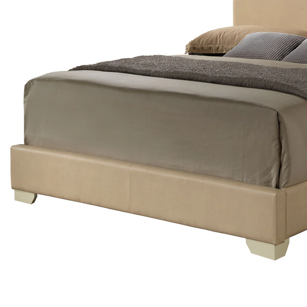Elegant Platform Bed For Relaxed Spaces