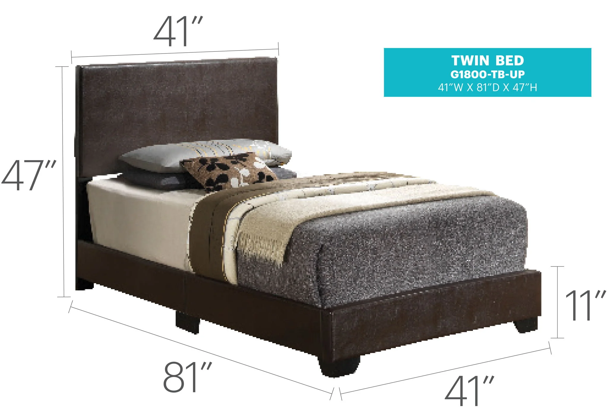 Elegant Platform Bed For Relaxed Spaces