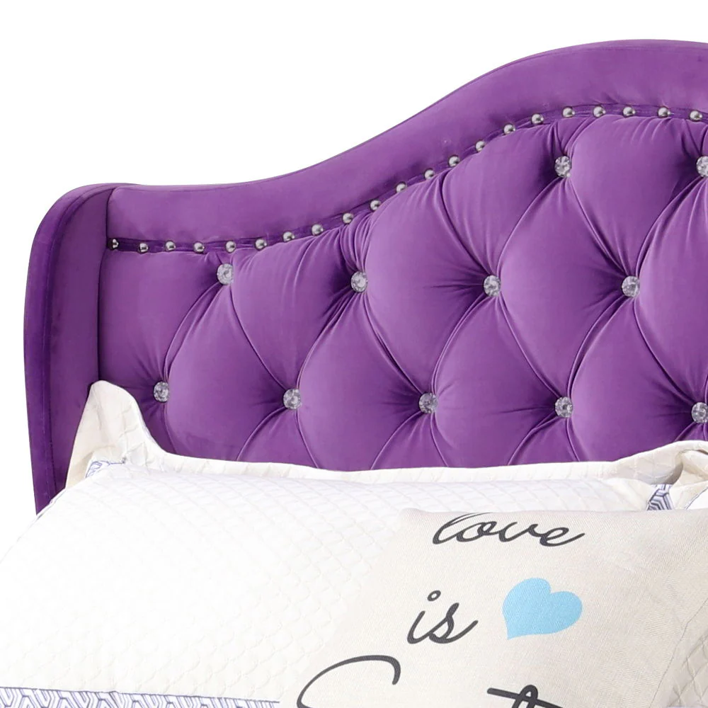 Upholstered Bed Transitional