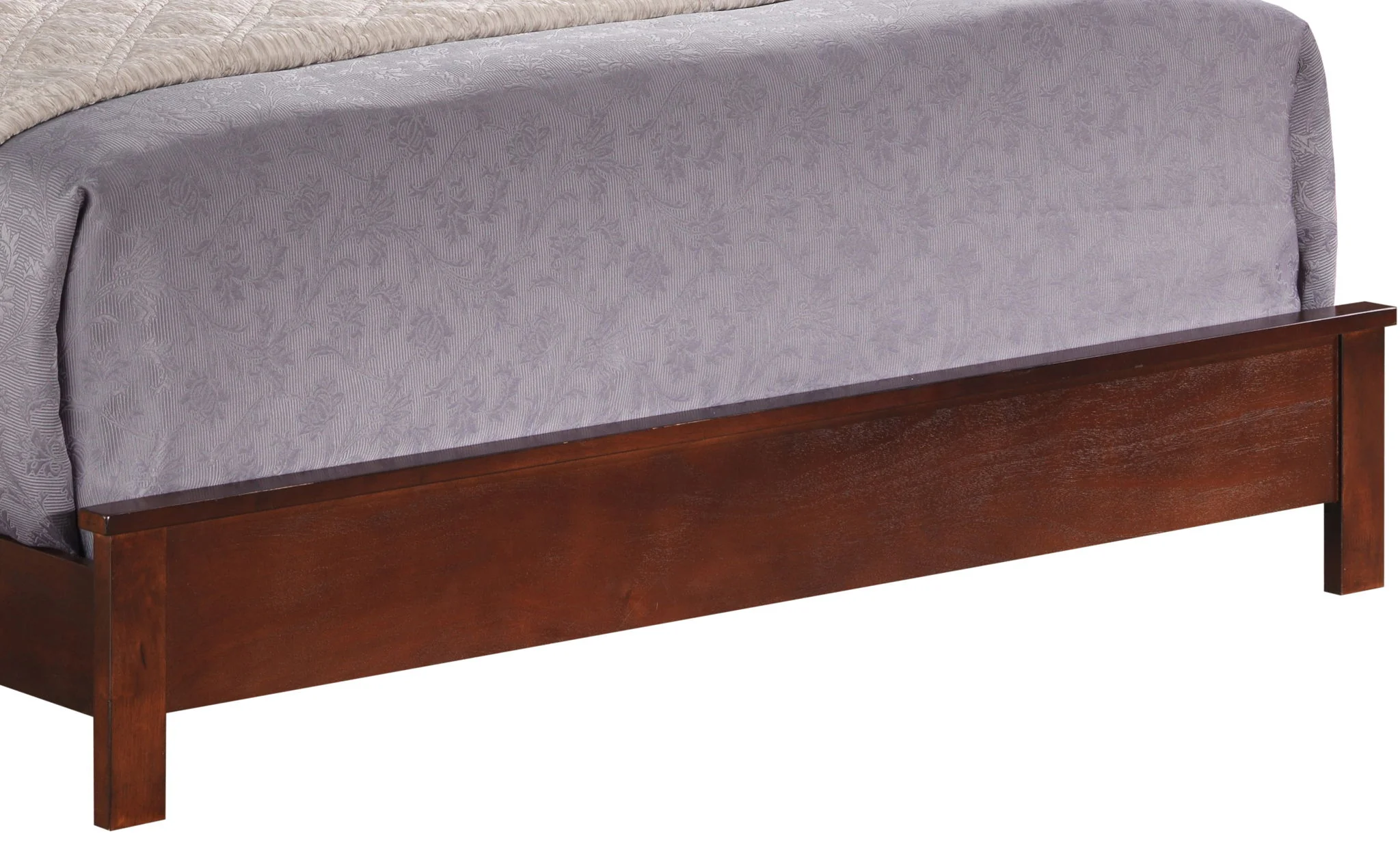 Bed With Transitional Design Stylish