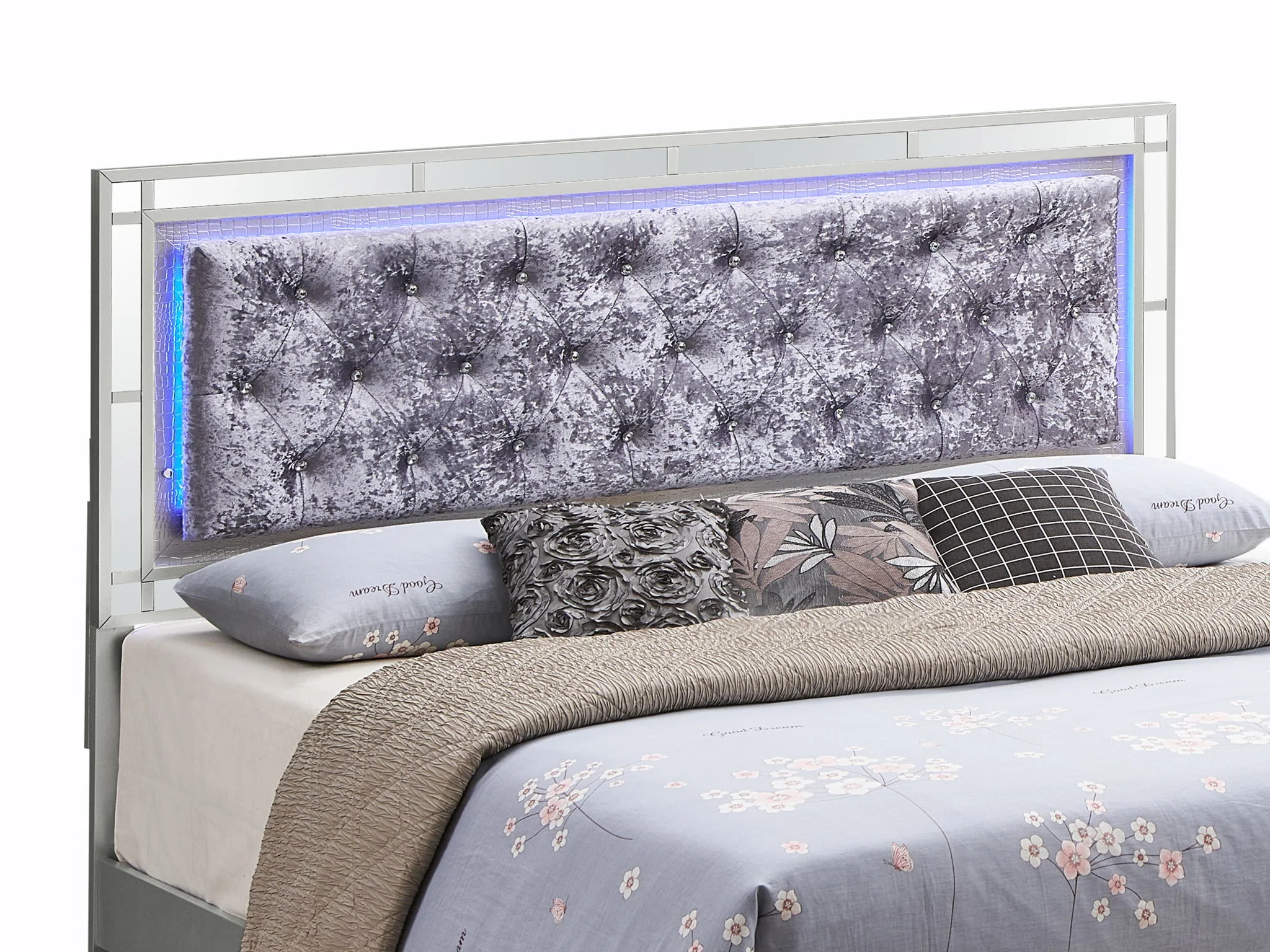 1800-madison-upholstered-bed-with-led-2.webp Madison - Upholstered Bed With LED