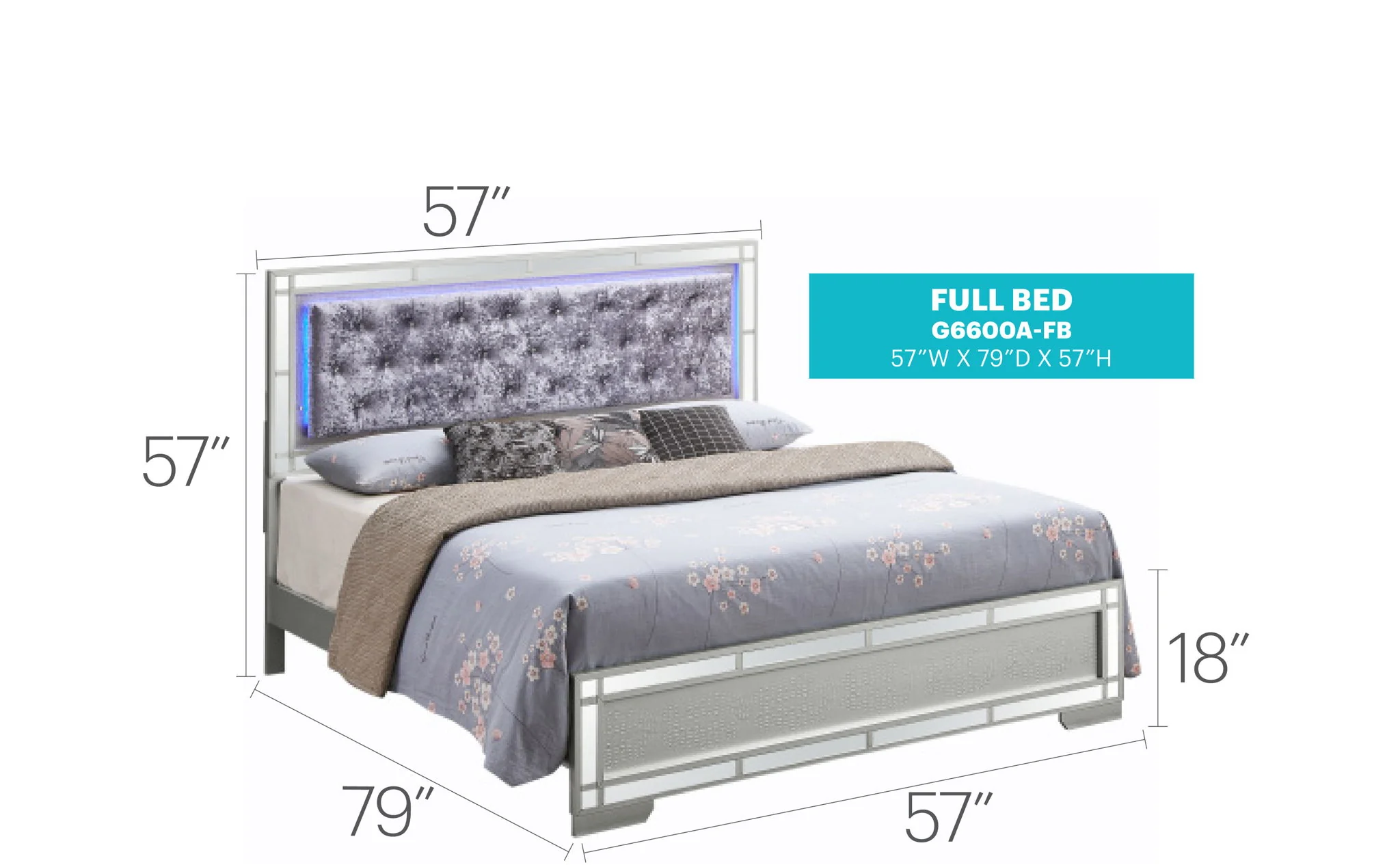1800-madison-upholstered-bed-with-led-3.webp Madison - Upholstered Bed With LED