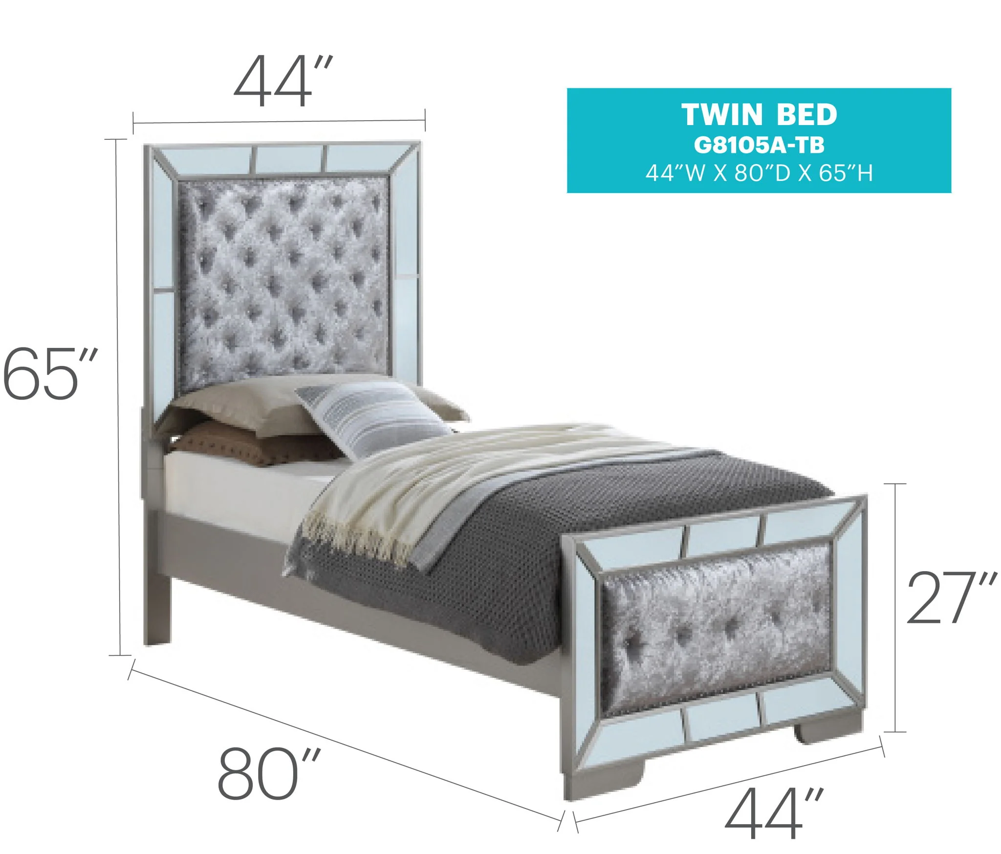 Stylish Contemporary Bed With Minimalist Design