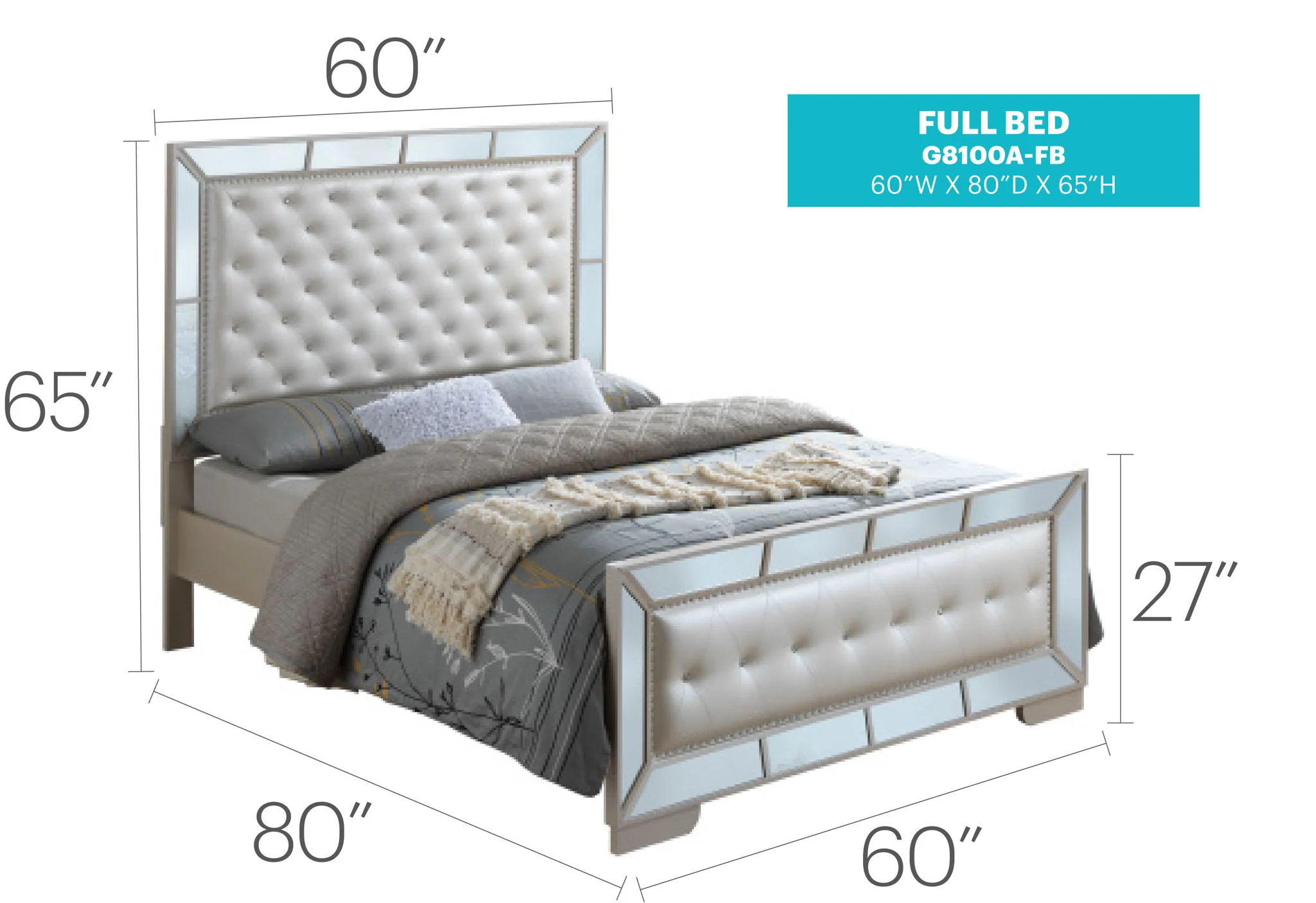 Stylish Contemporary Bed With Minimalist Design