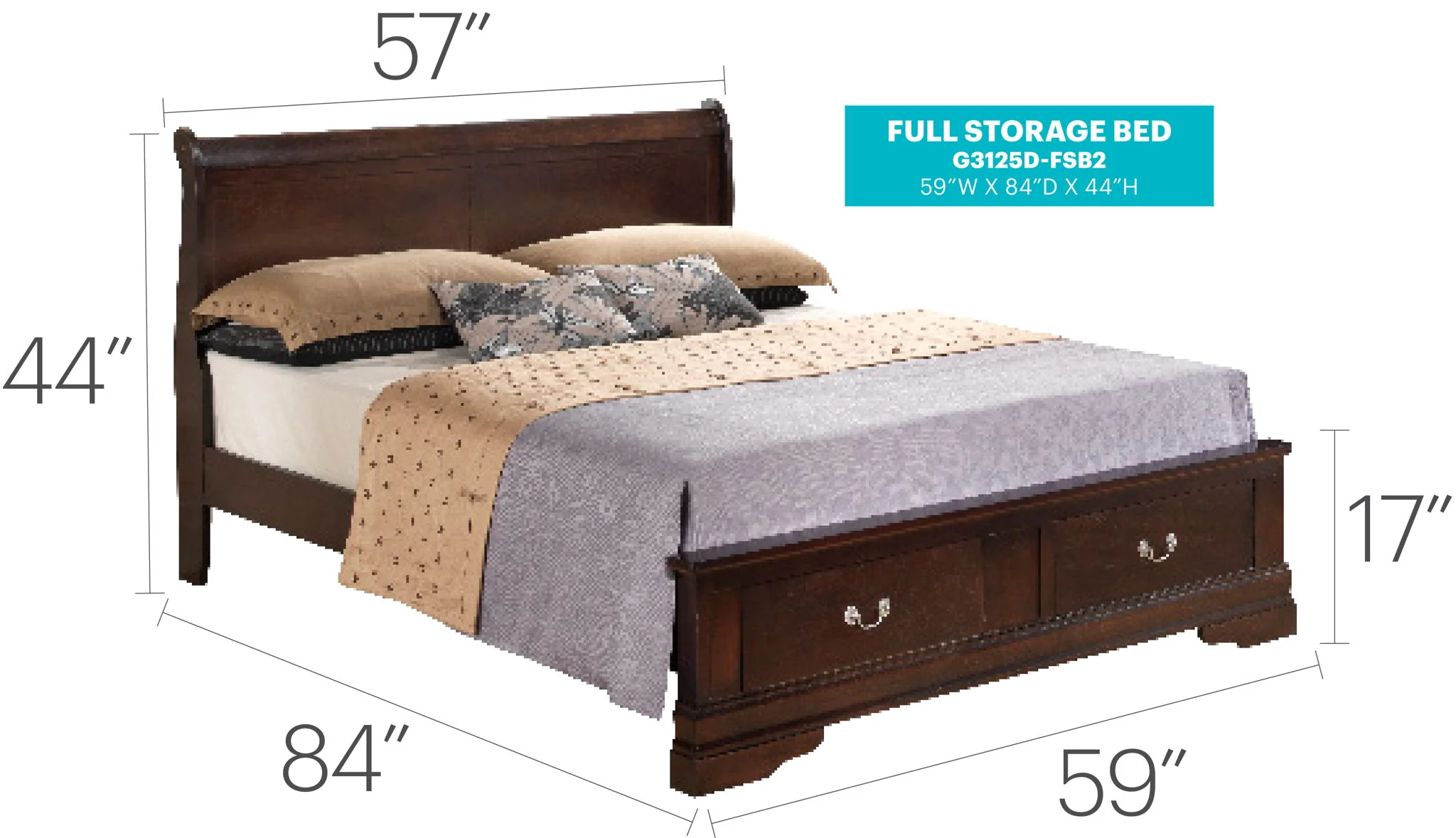 1876-louis-phillipe-storage-bed-3.webp Louis Phillipe - Storage Bed