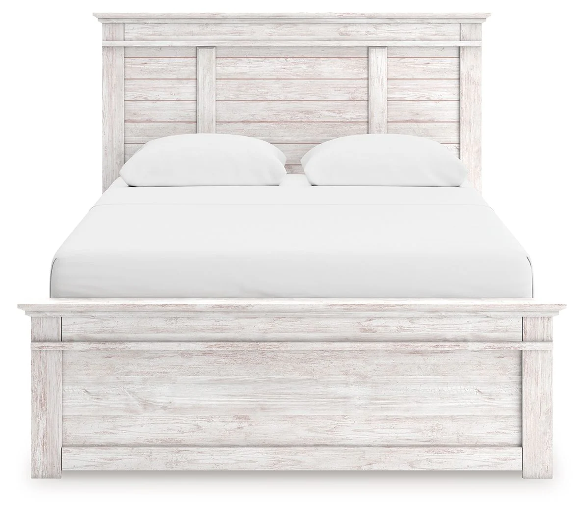Makidern - Panel Storage Bed With Under Bed Storage Unit