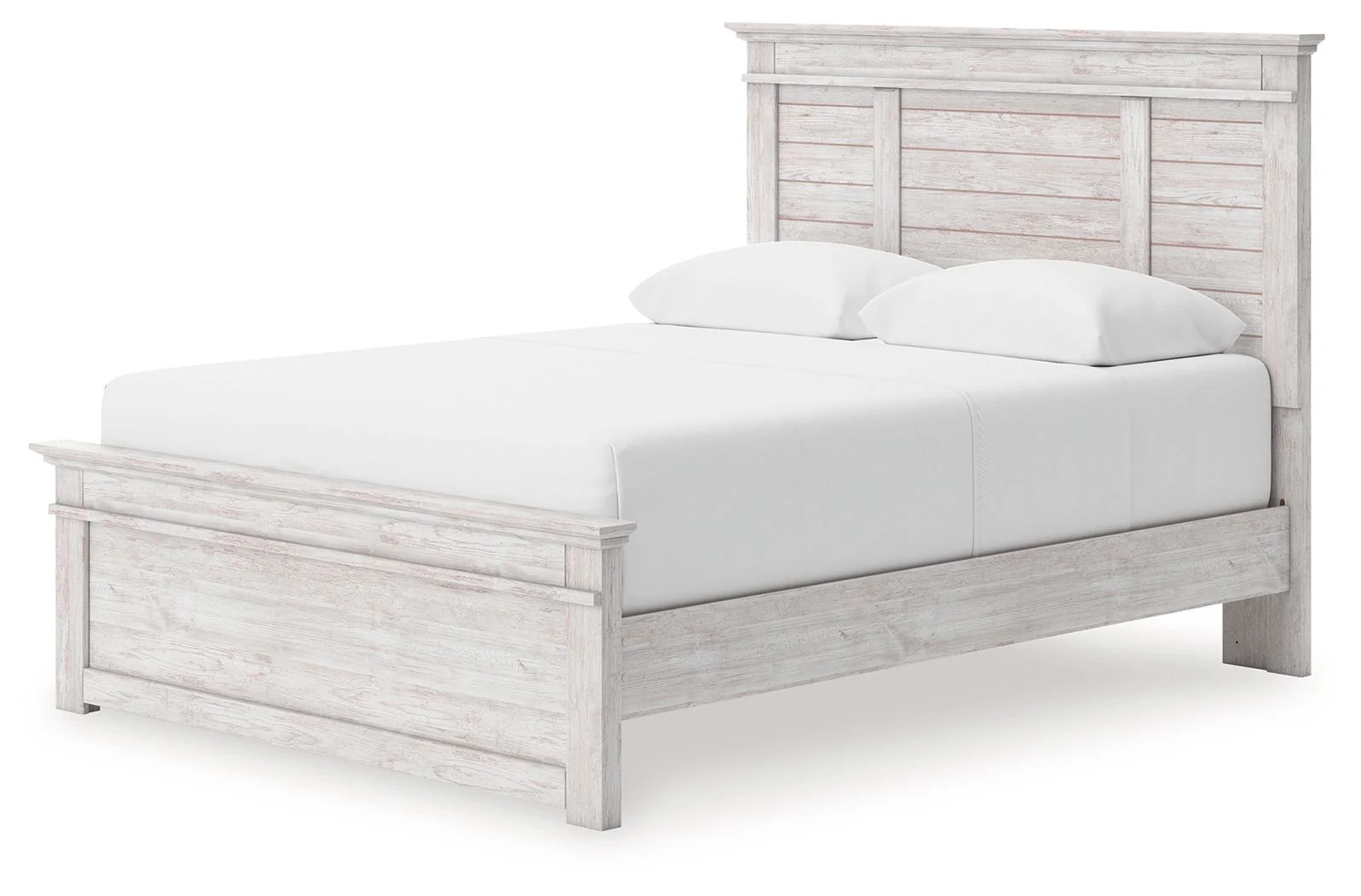 Makidern - Panel Storage Bed With Under Bed Storage Unit