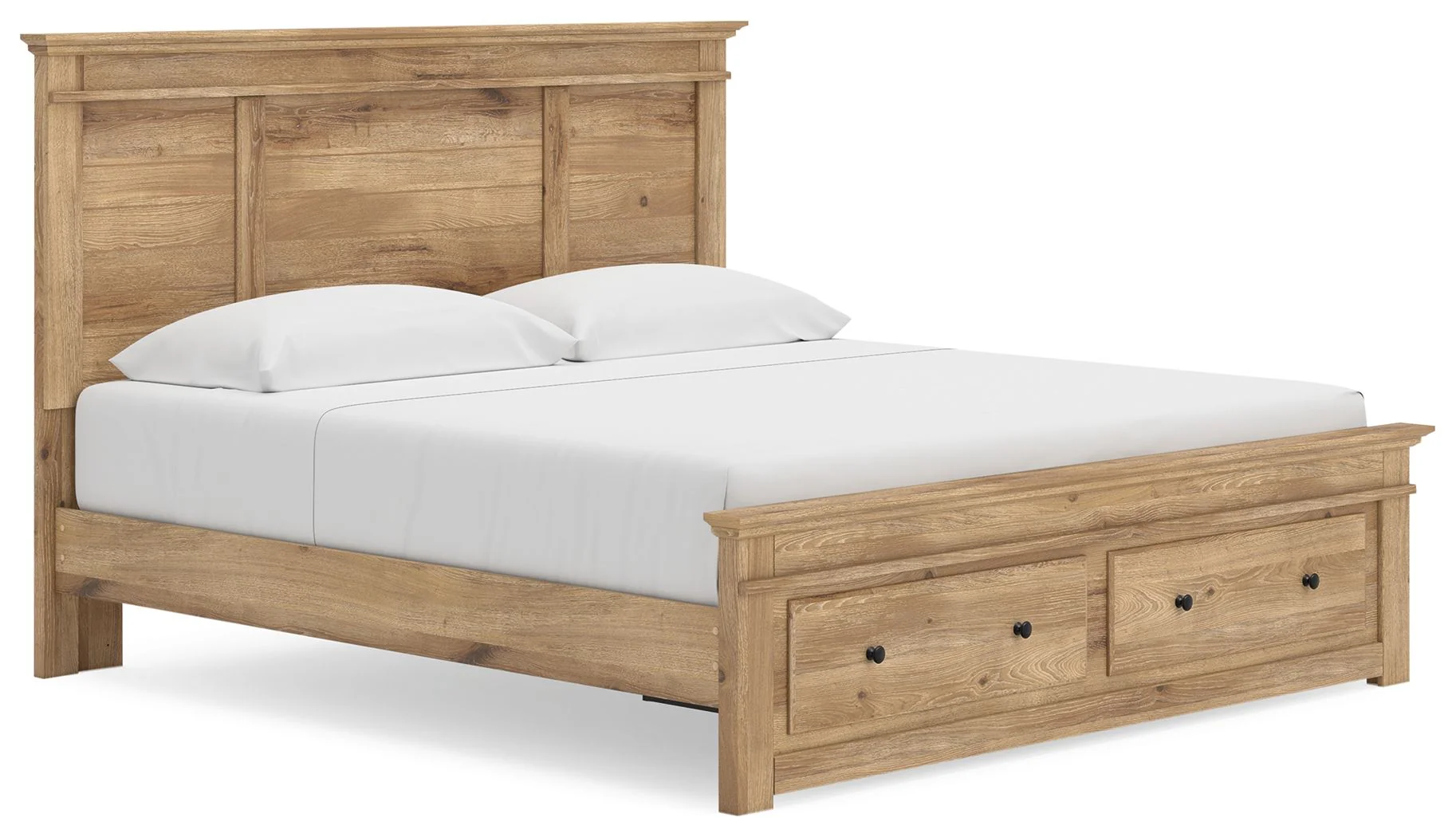 1963-makidern-panel-storage-bed-with-storage-footboard-1.webp Makidern - Panel Storage Bed With Storage Footboard