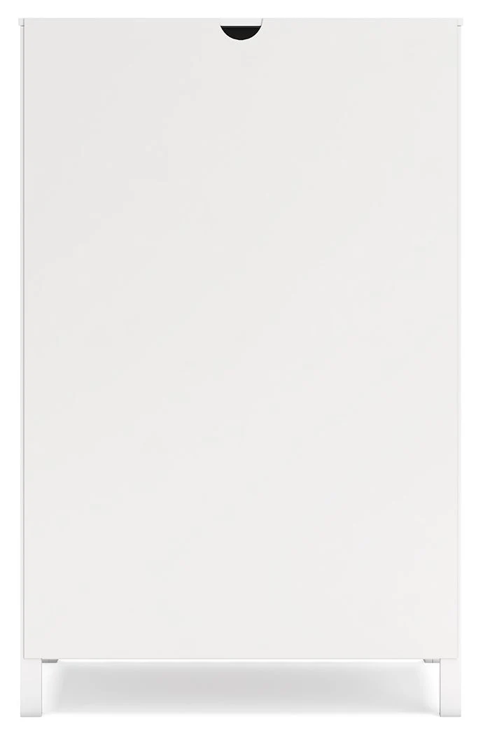 204-hallityn-five-drawer-chest-white-4.webp Hallityn - Five Drawer Chest - White