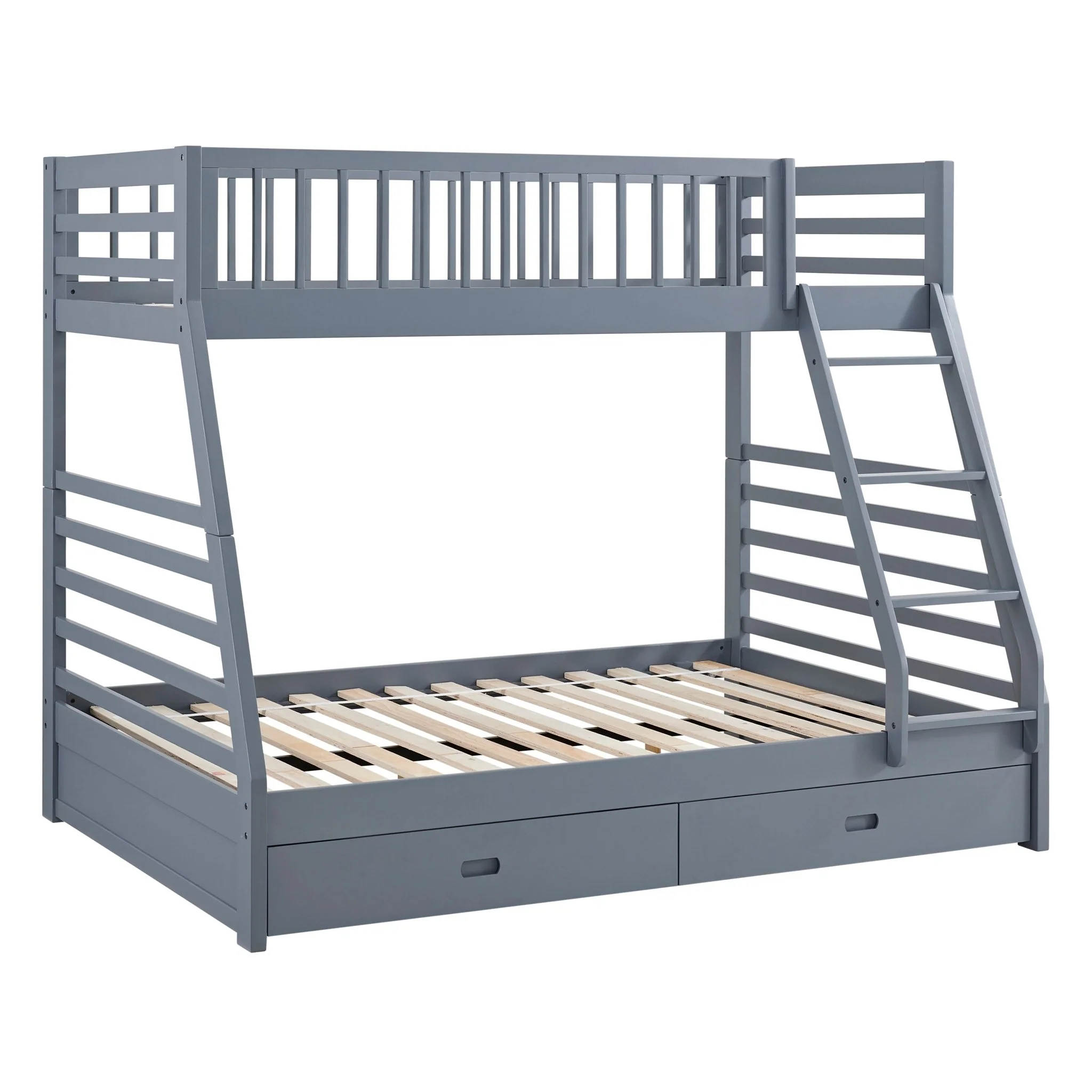 21-gray-twin-over-full-bunk-bed-with-storage-drawers-2.webp Gray Twin Over Full Bunk Bed with Storage Drawers