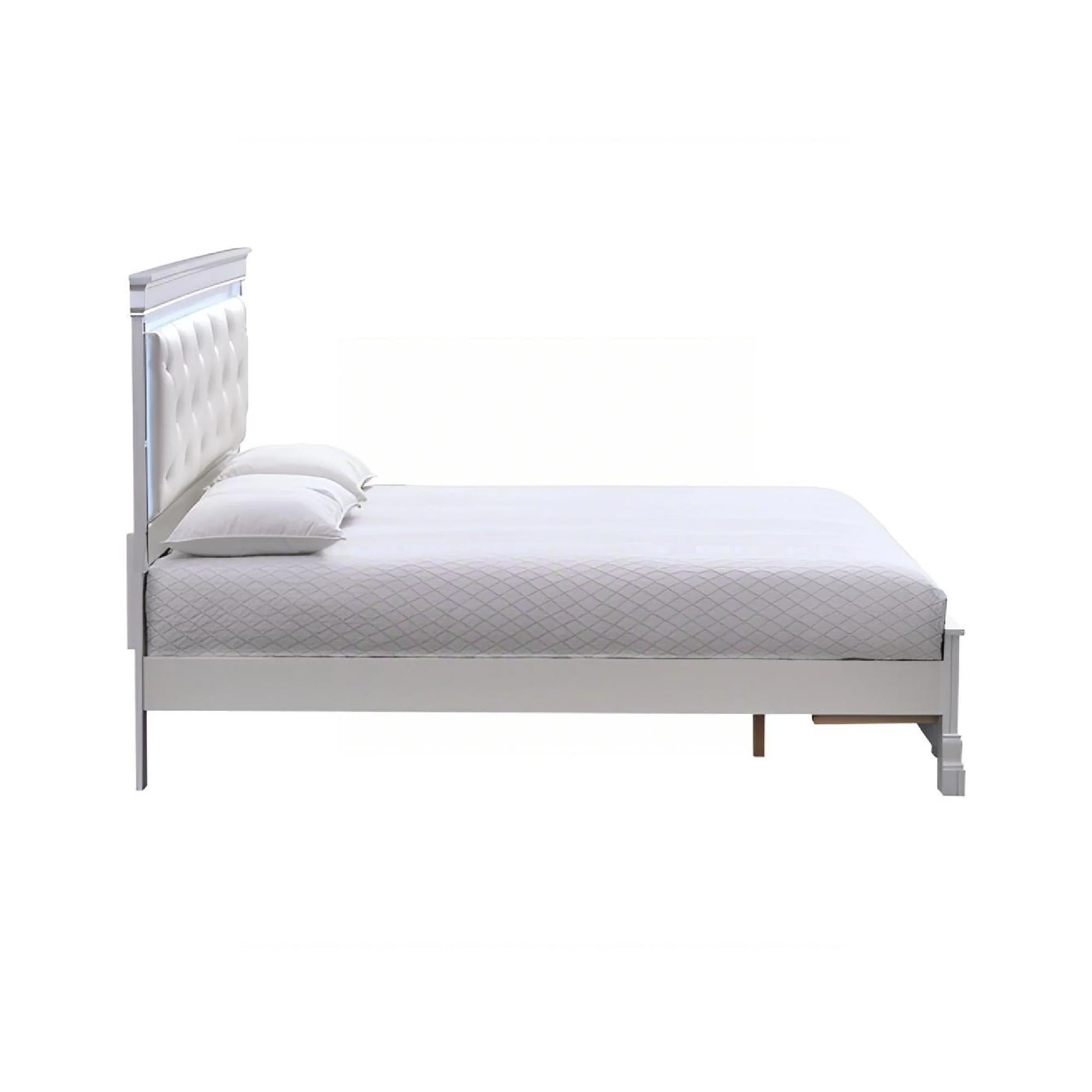 Verona - Bed With LED Accent Lighting, 2 Drawers
