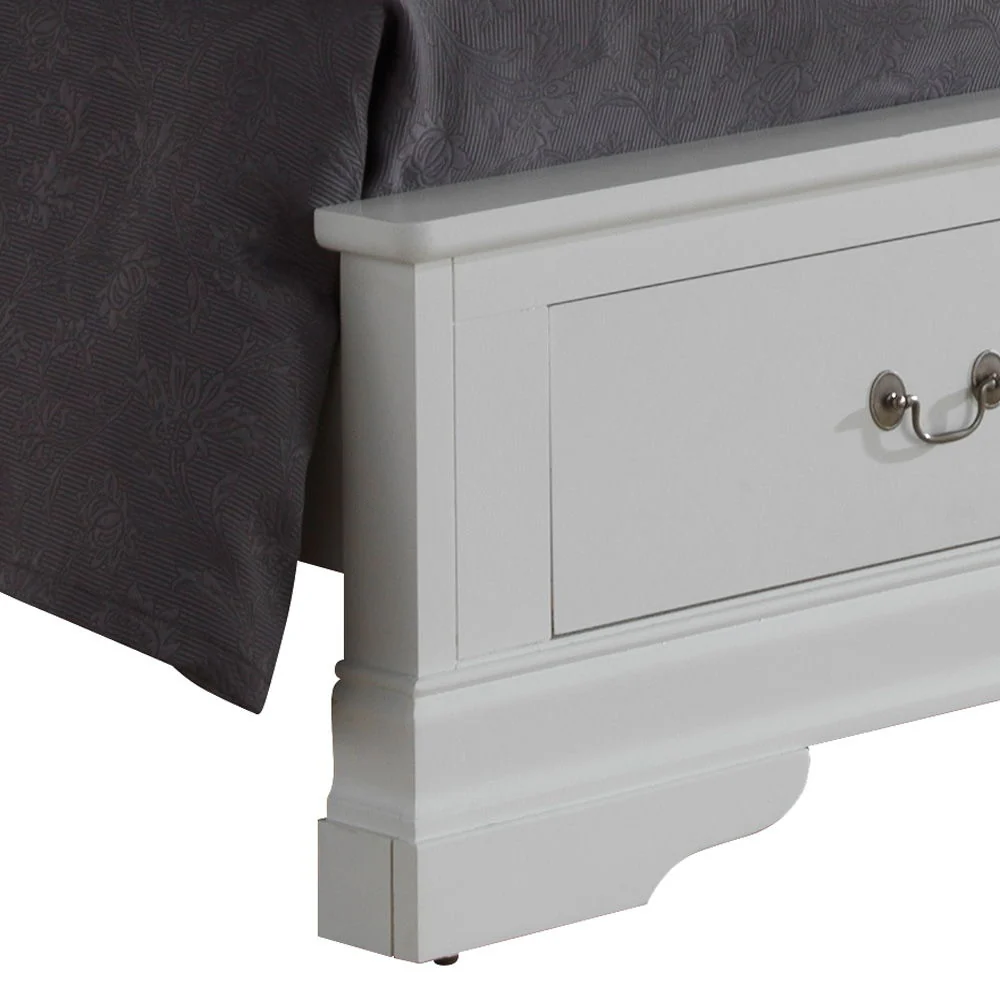 Upholstered Panel Sleigh Bed Design