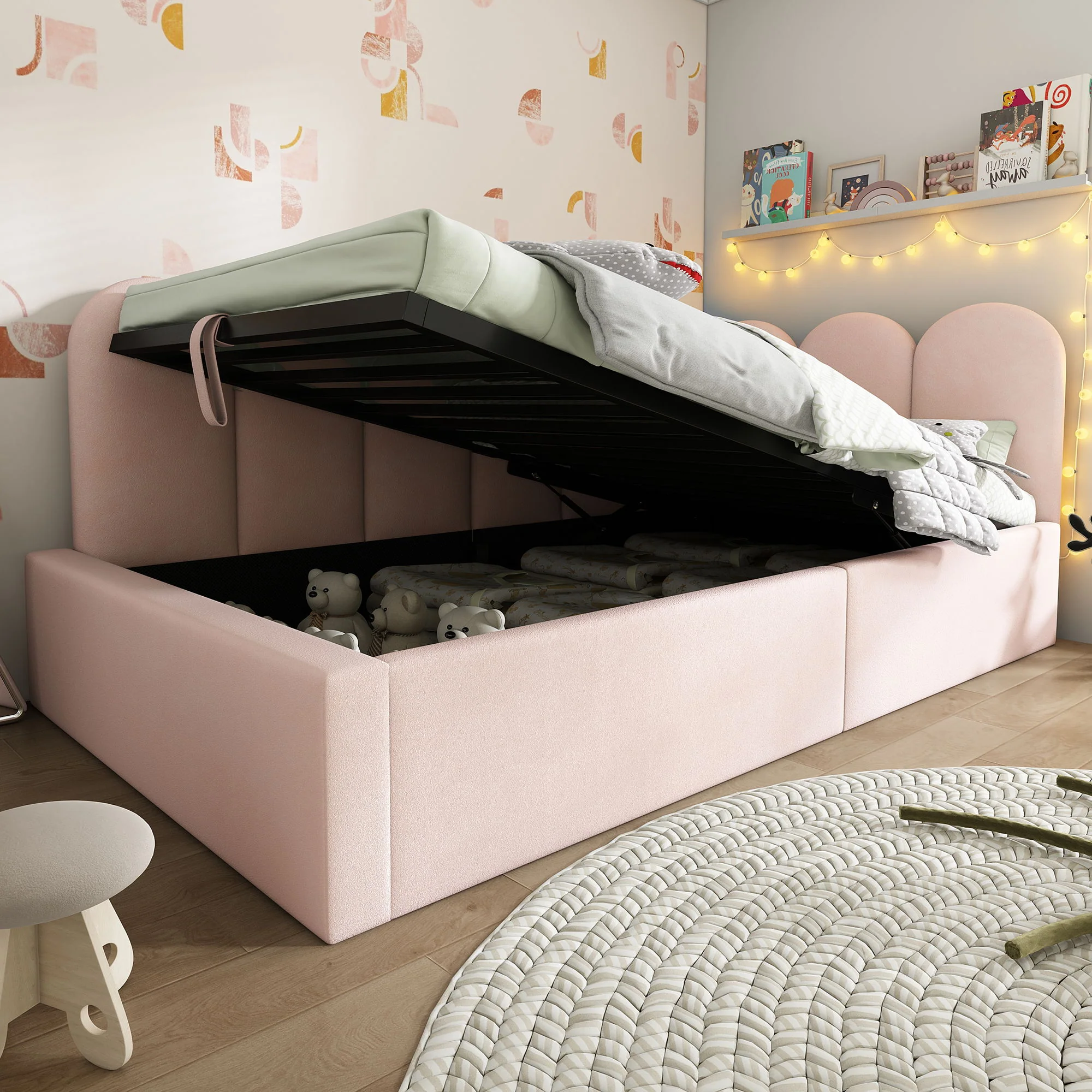 2175-upholstered-daybed-with-metal-slatted-base-10.webp Upholstered Daybed With Metal Slatted Base
