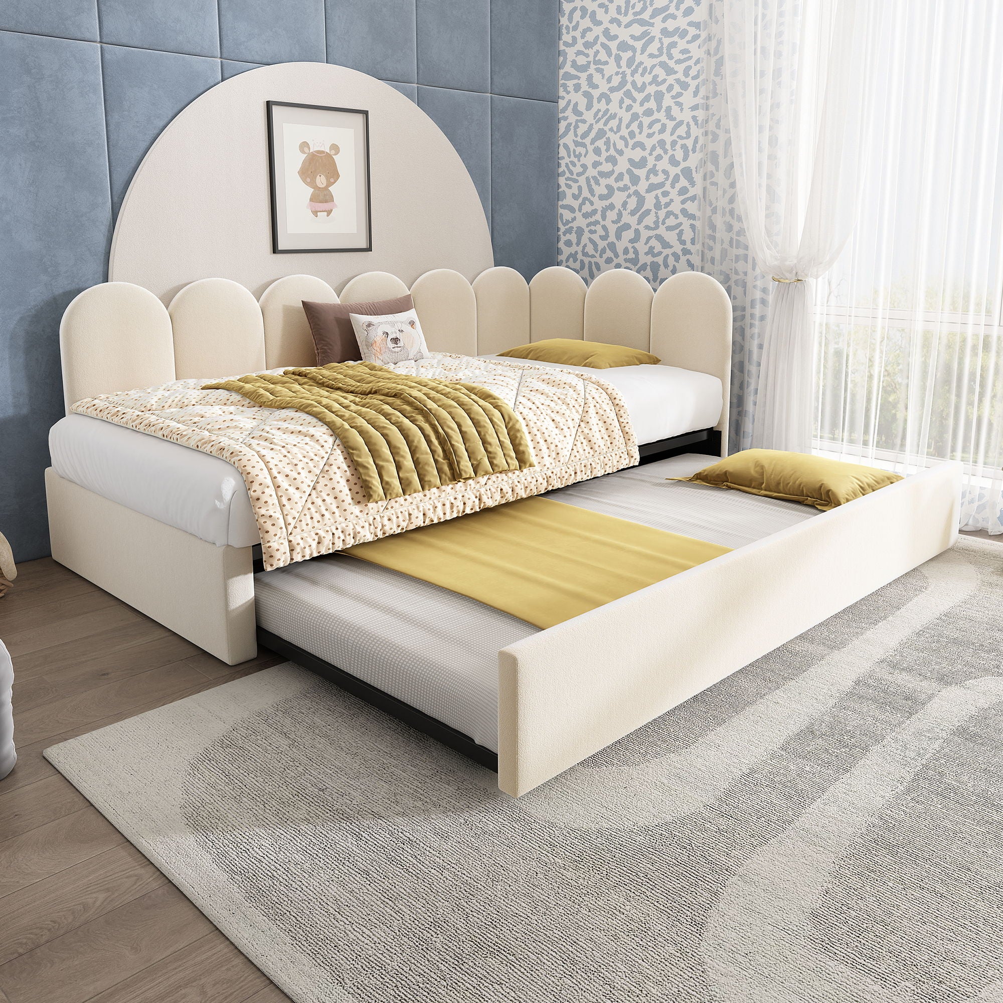 2175-upholstered-daybed-with-metal-slatted-base-14.jpg Upholstered Daybed With Metal Slatted Base