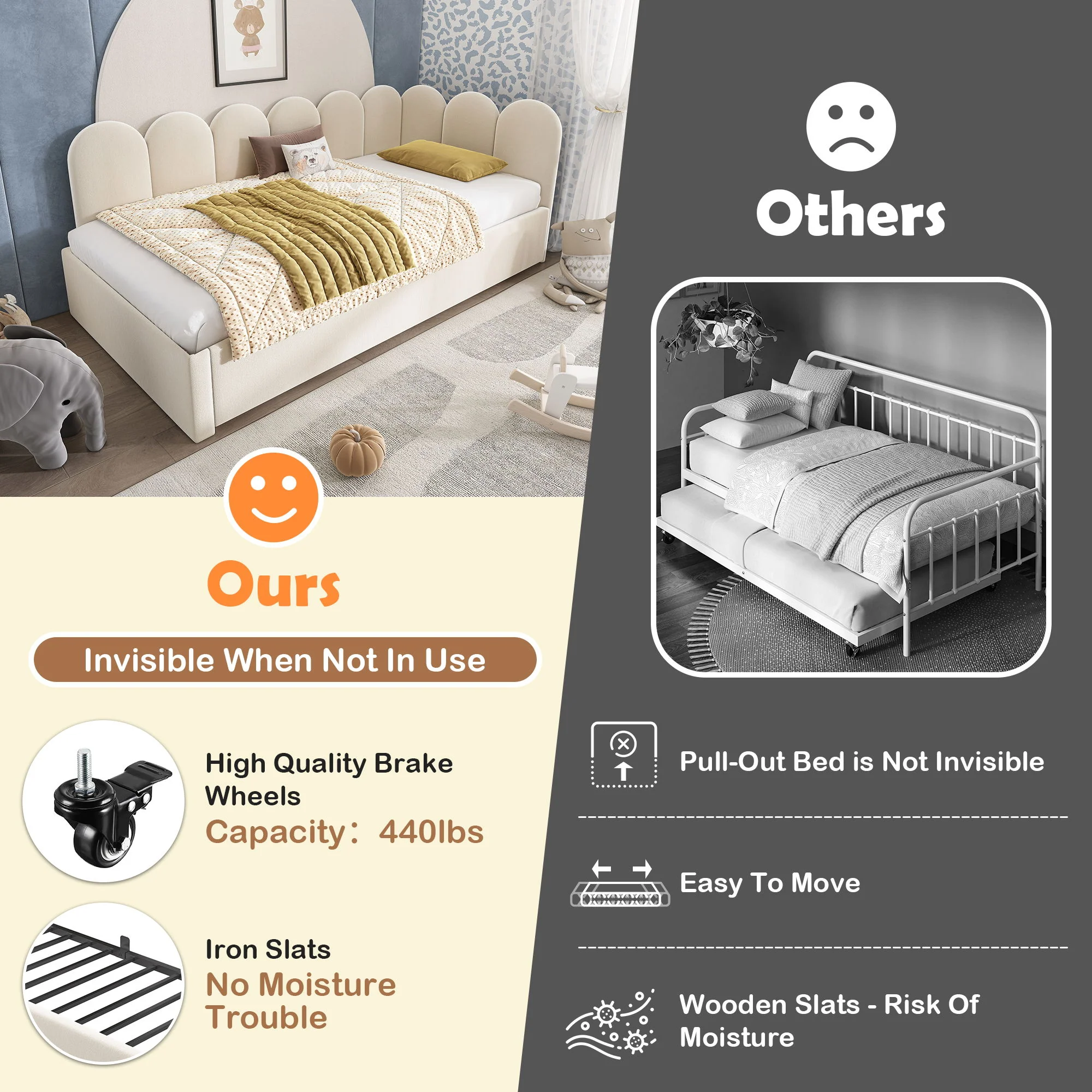2175-upholstered-daybed-with-metal-slatted-base-15.webp Upholstered Daybed With Metal Slatted Base