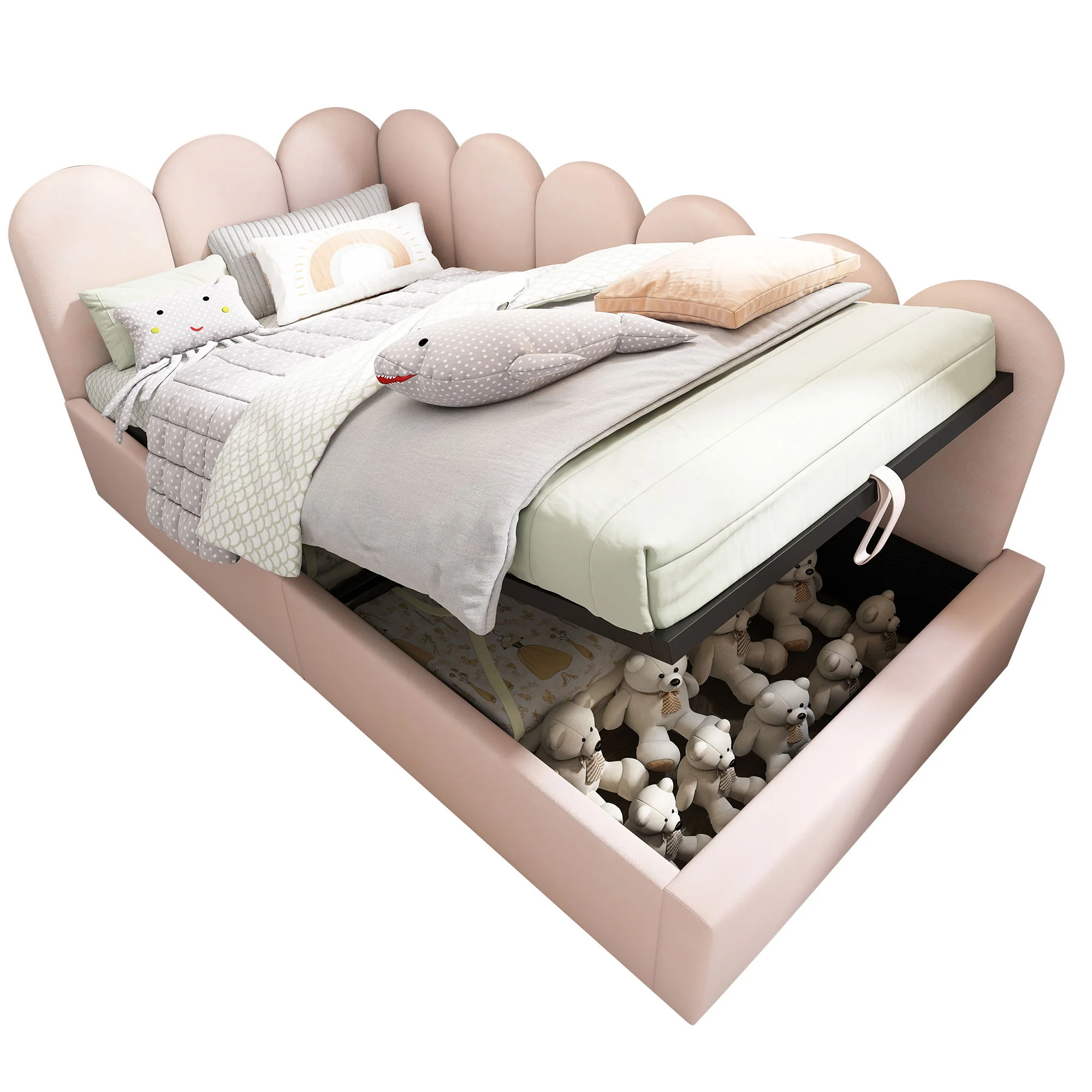 2175-upholstered-daybed-with-metal-slatted-base-19.webp Upholstered Daybed With Metal Slatted Base