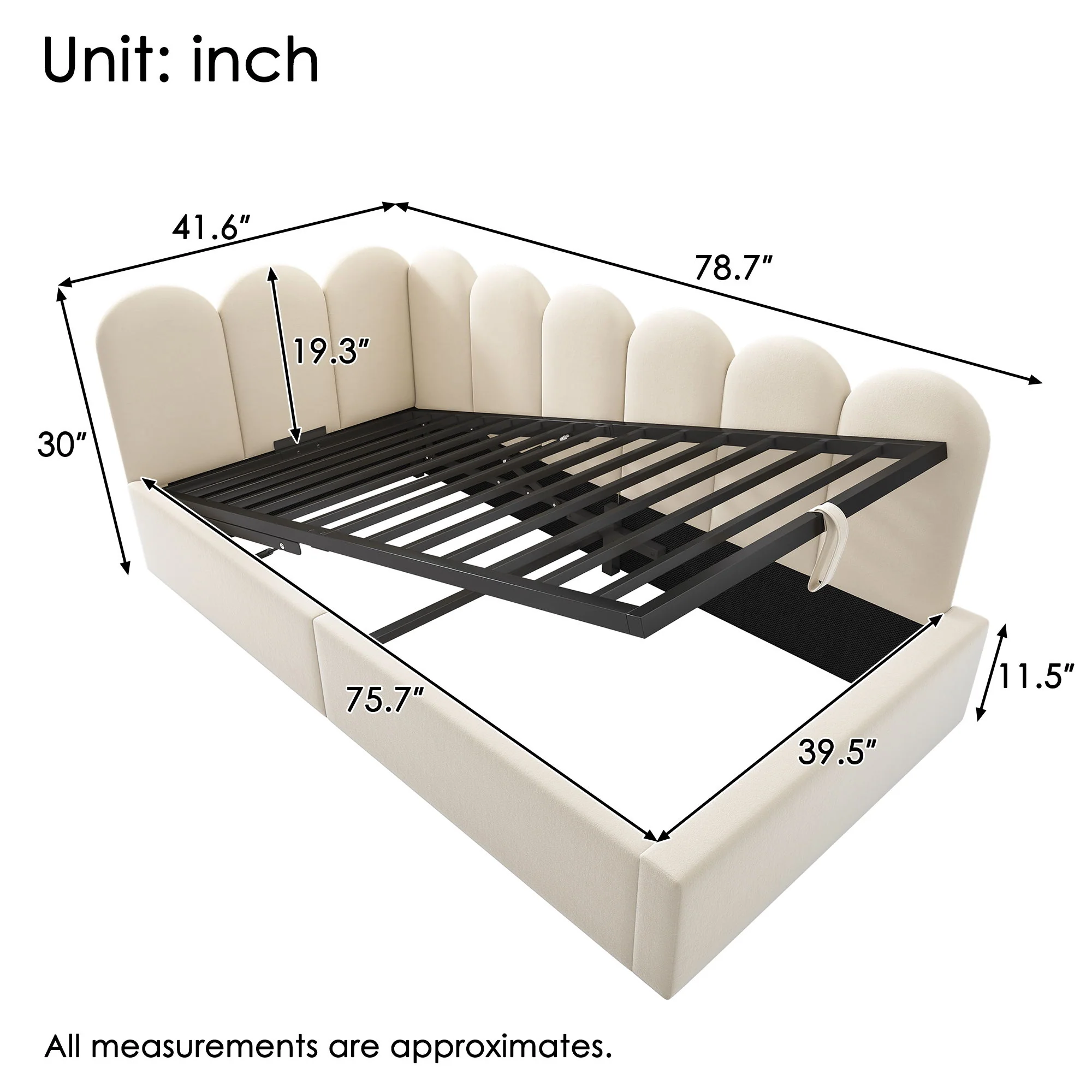 2175-upholstered-daybed-with-metal-slatted-base-26.webp Upholstered Daybed With Metal Slatted Base