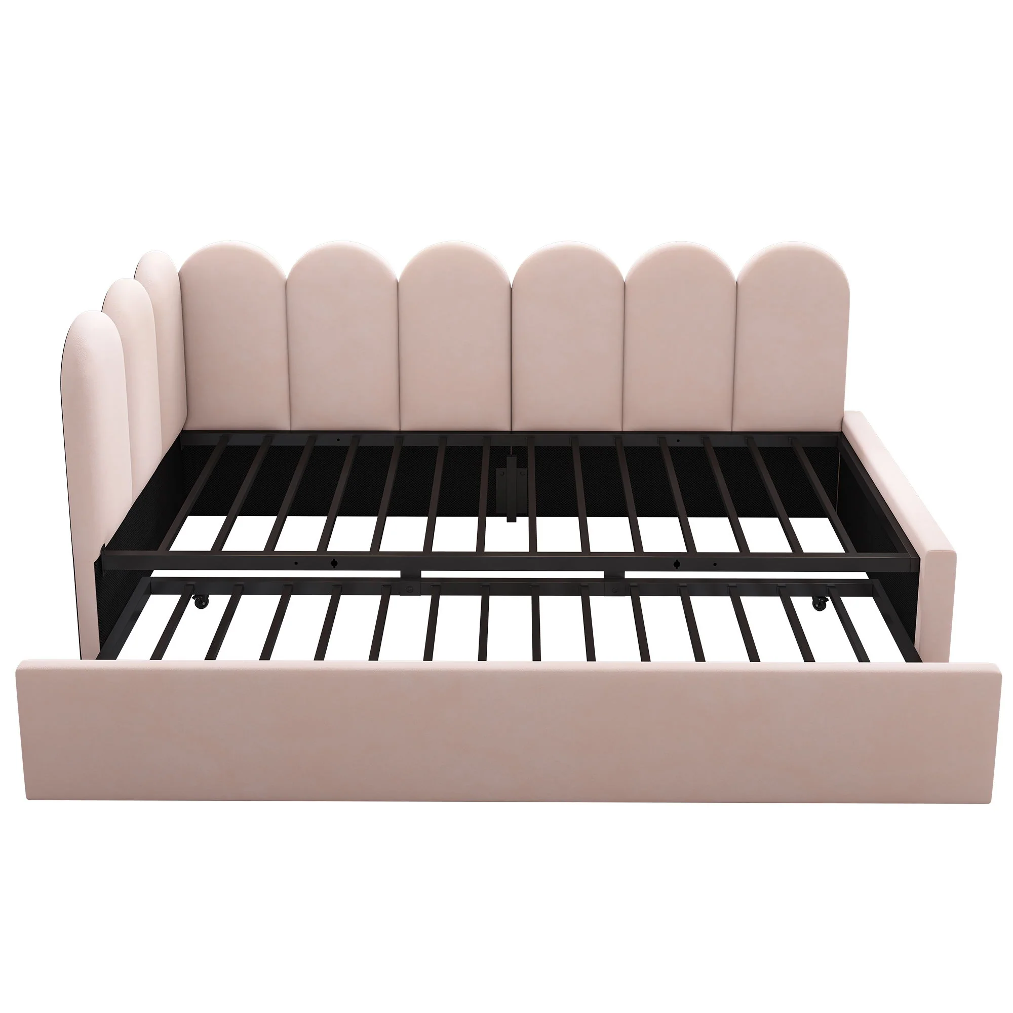 2175-upholstered-daybed-with-metal-slatted-base-3.webp Upholstered Daybed With Metal Slatted Base
