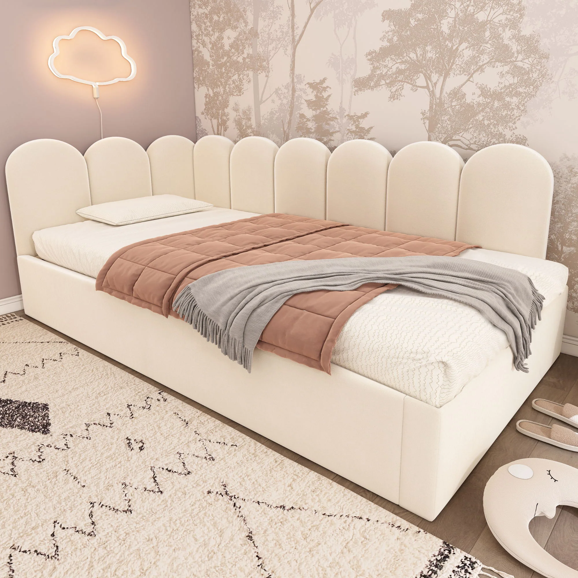 2175-upholstered-daybed-with-metal-slatted-base-41.webp Upholstered Daybed With Metal Slatted Base