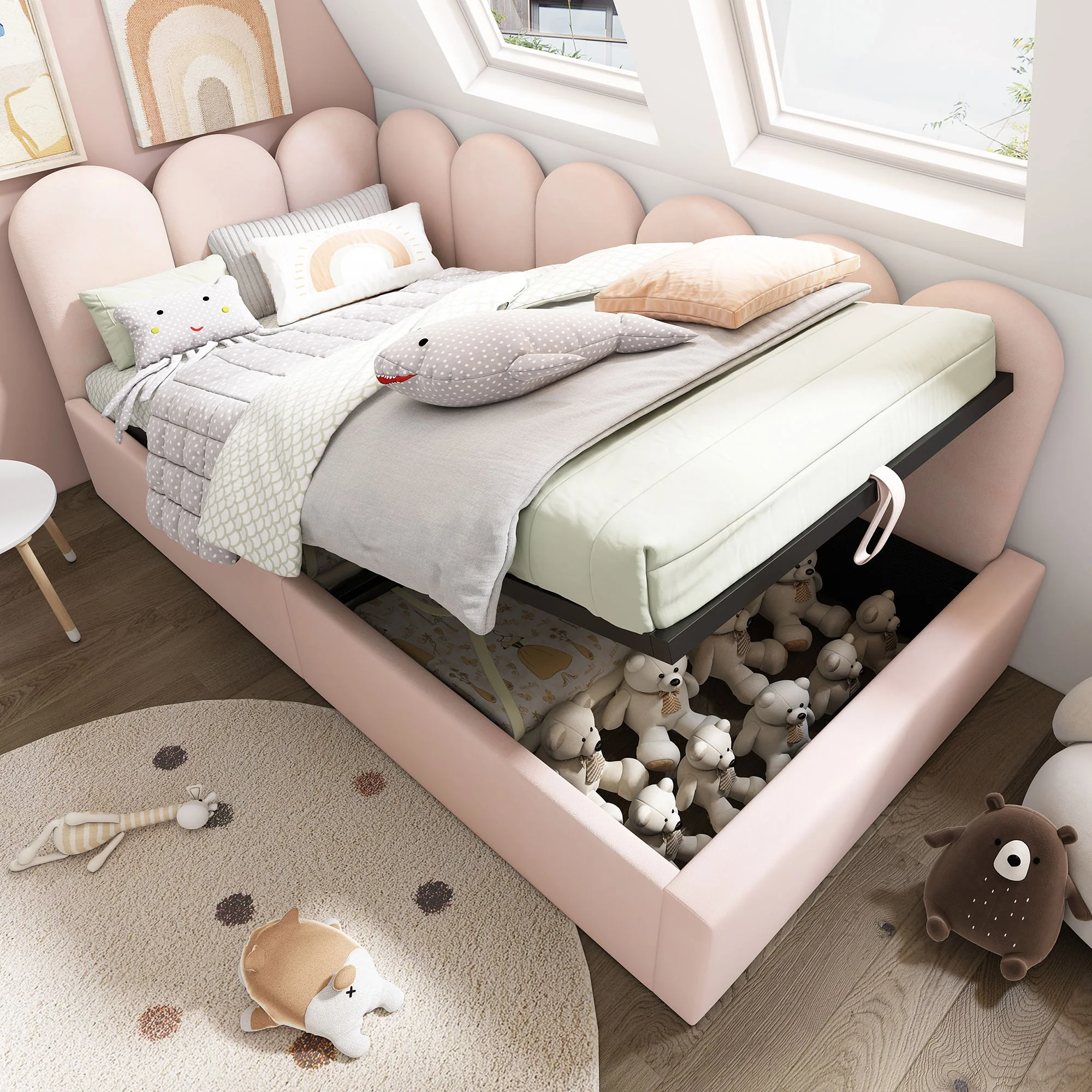 2175-upholstered-daybed-with-metal-slatted-base-43.webp Upholstered Daybed With Metal Slatted Base